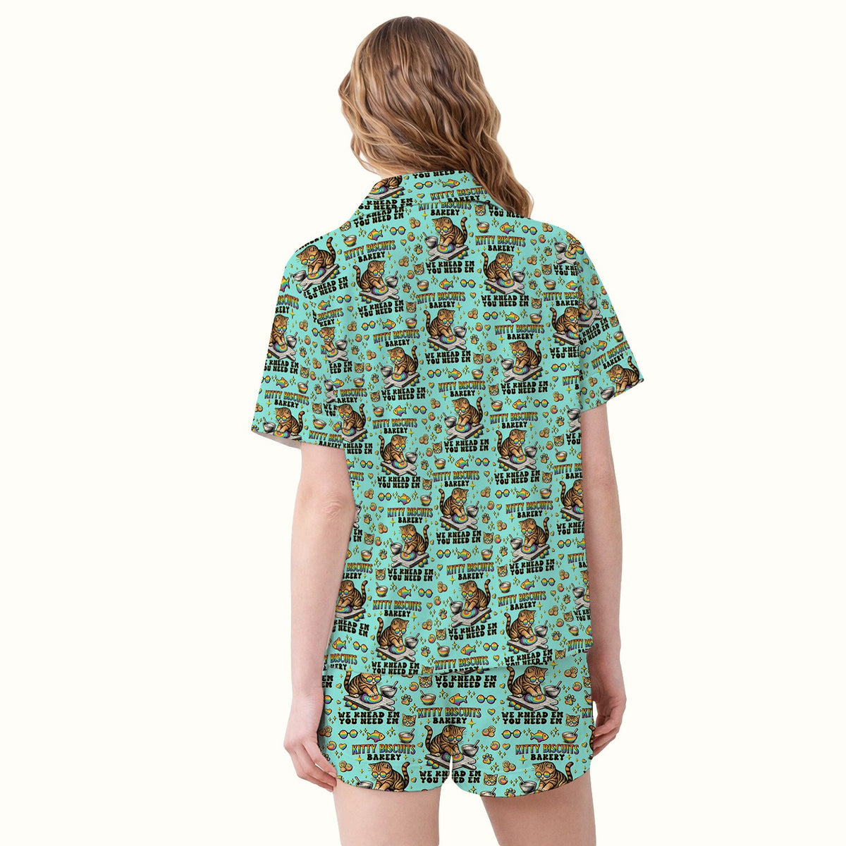 Pride Nurse Cat Baking Pajama Set