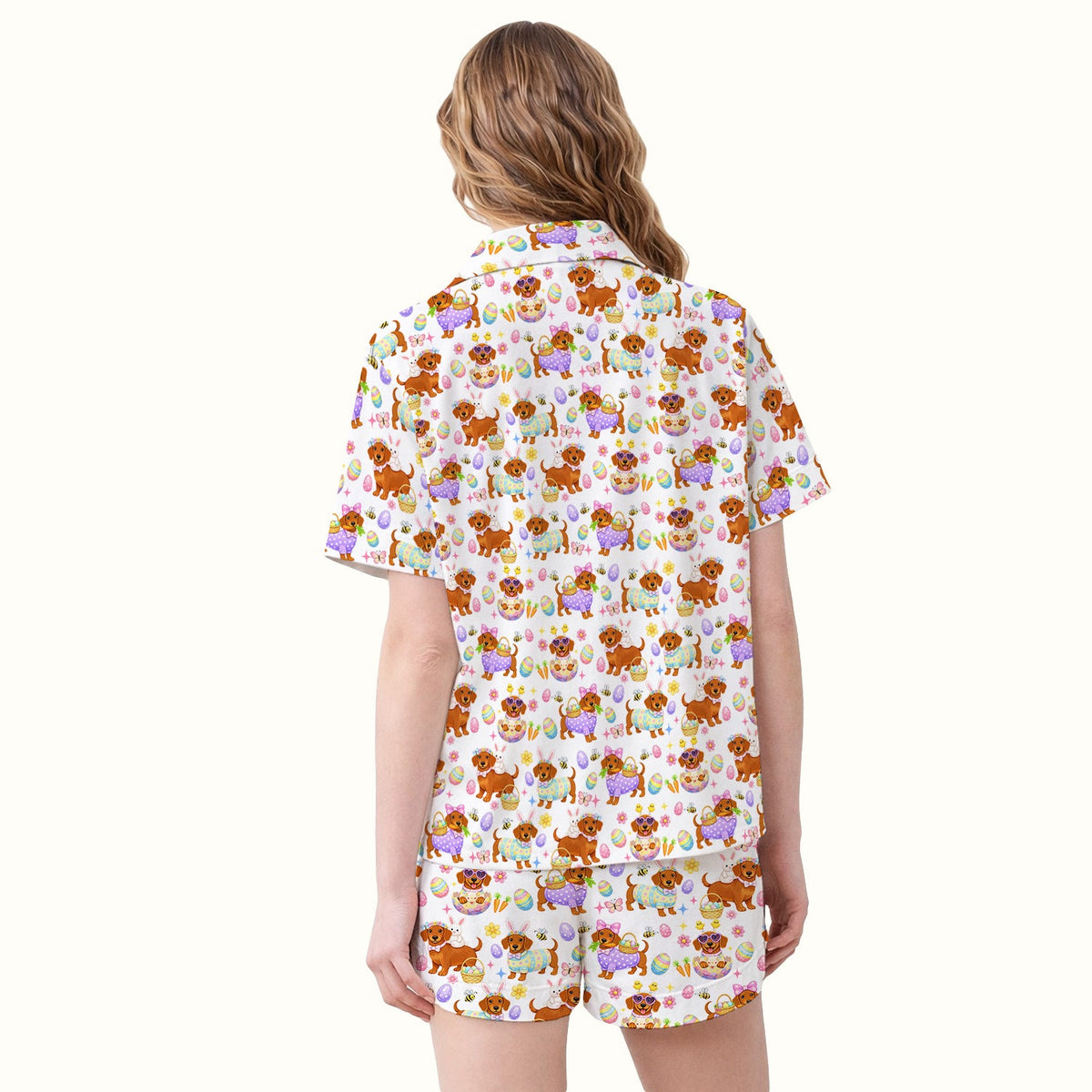 Easter Dachshund Pajama Set