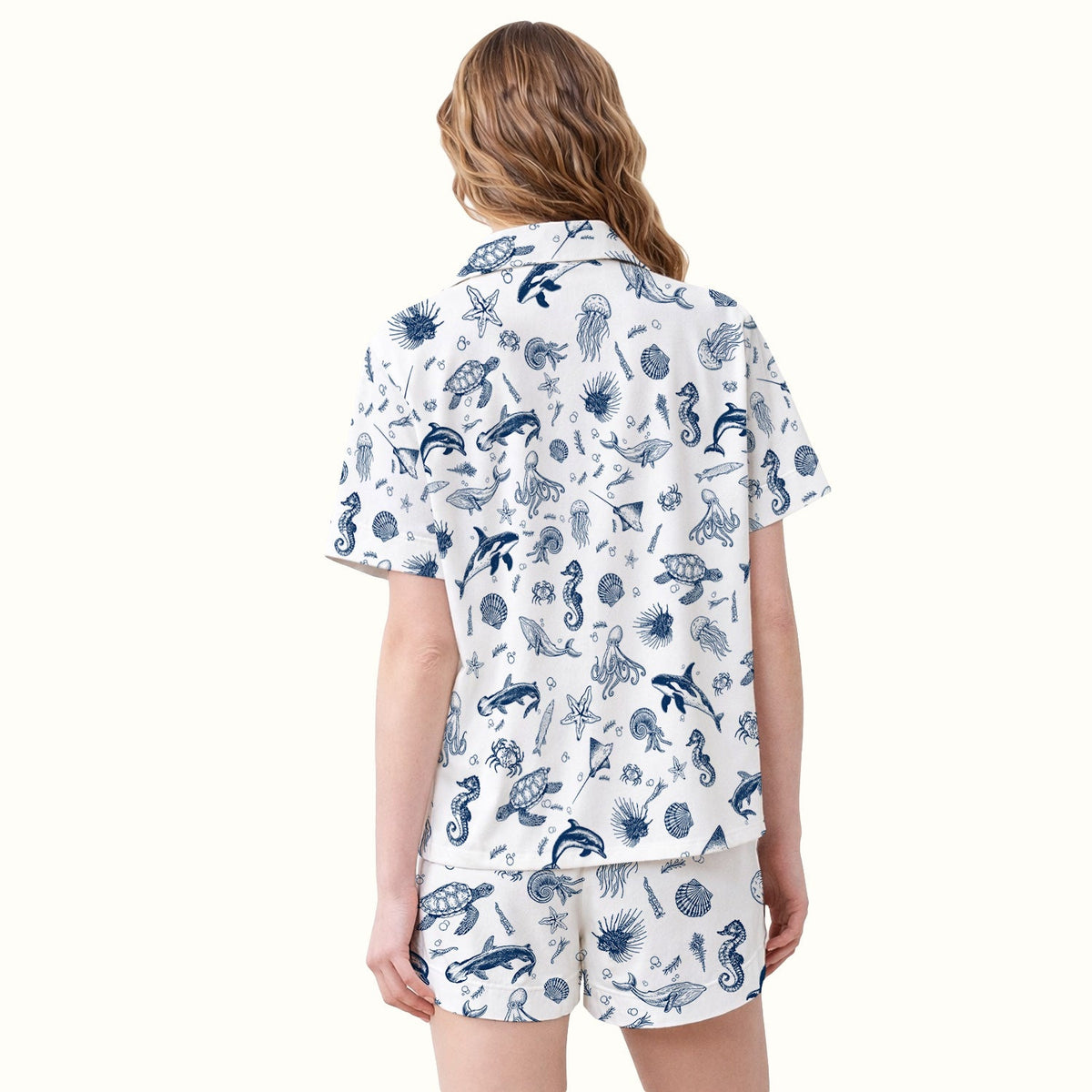 Marine Sea Life Pajama Set