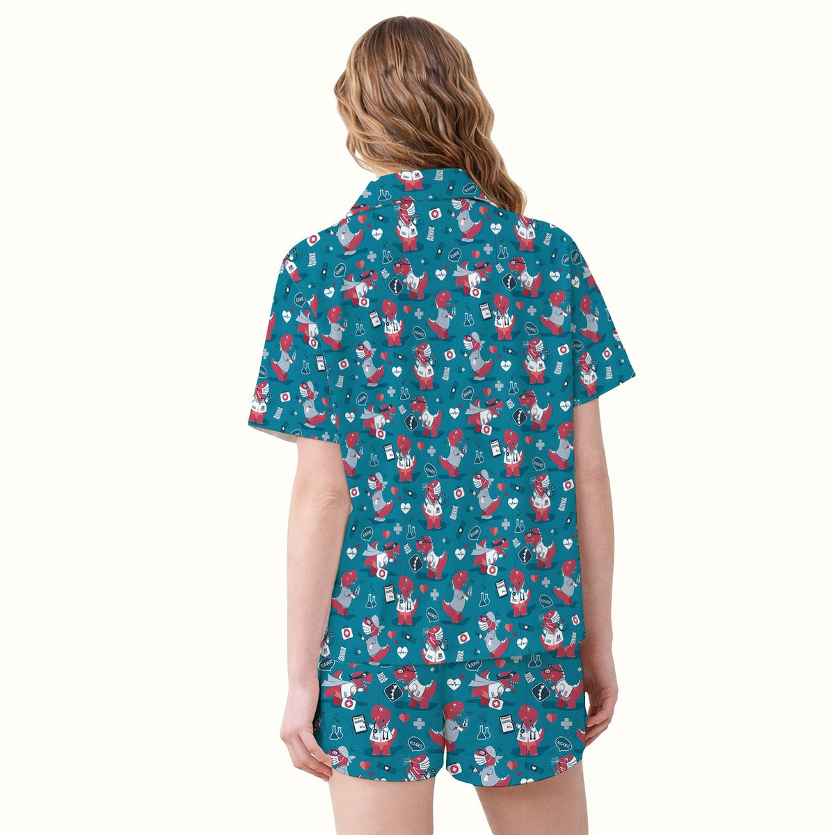 Dinosaur Doctor Nurse Pajama Set