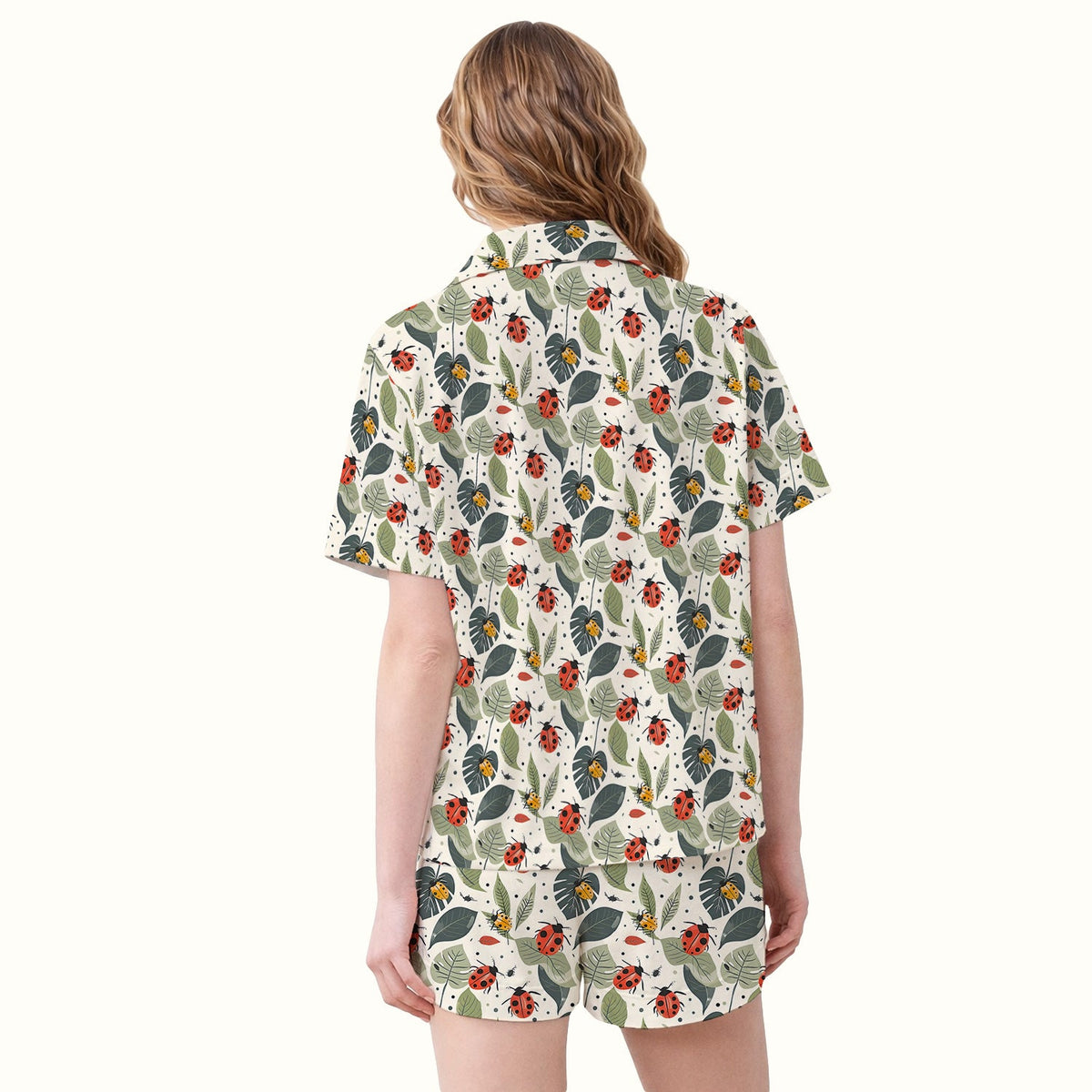 Ladybug Leaf Nature Pajama Set