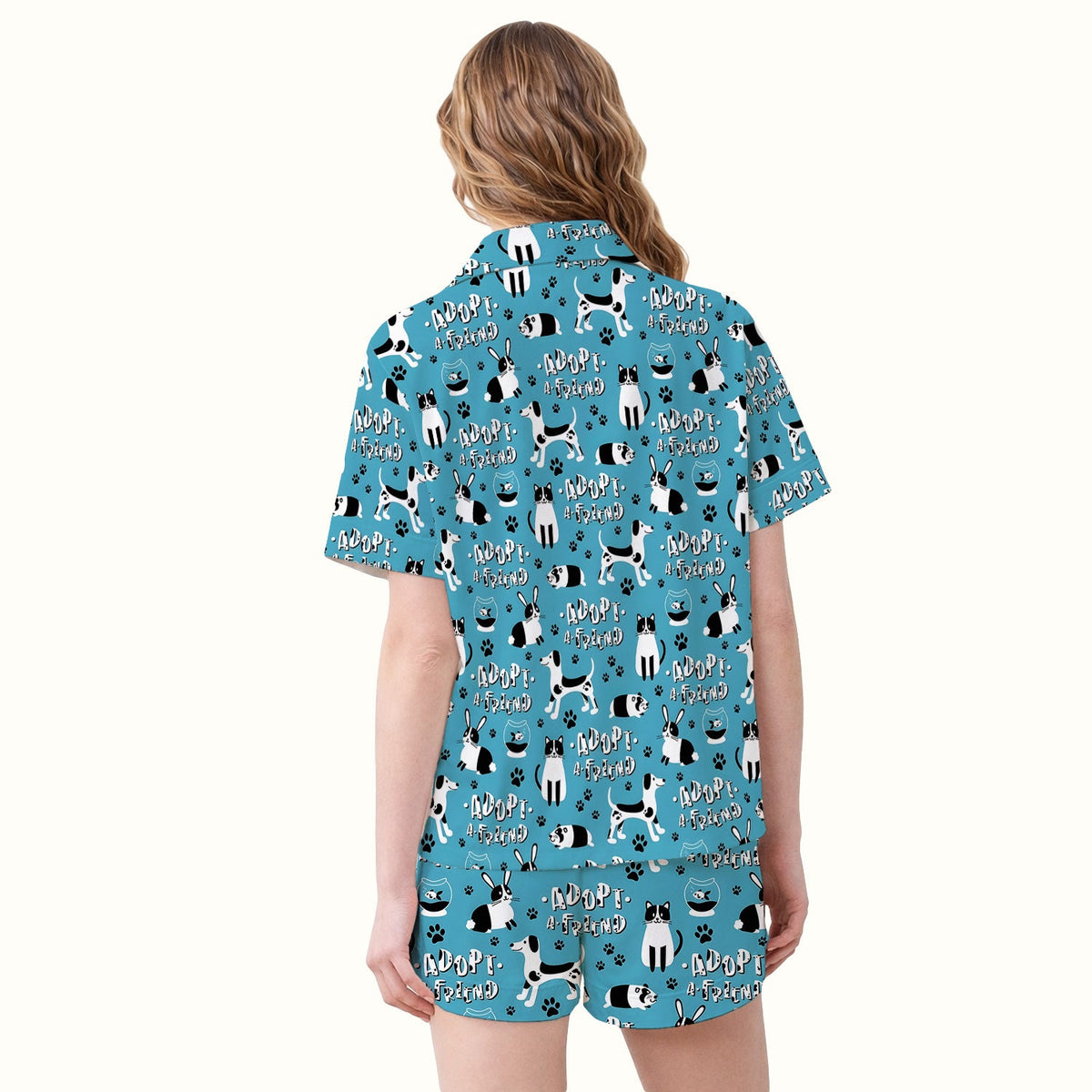 Cute Adopt A Friend Pet Pajama Set