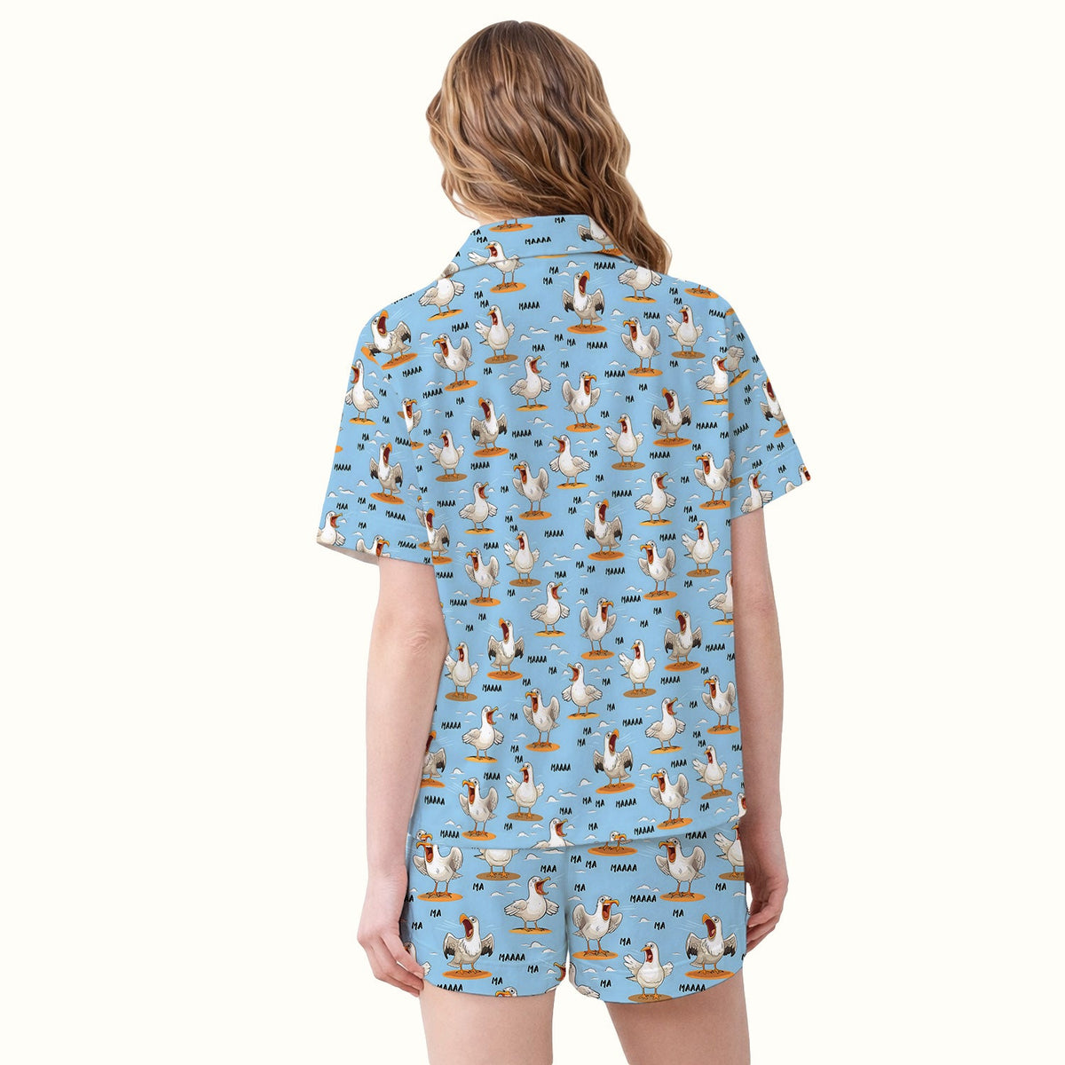 Screaming Seagull Sky Pajama Set