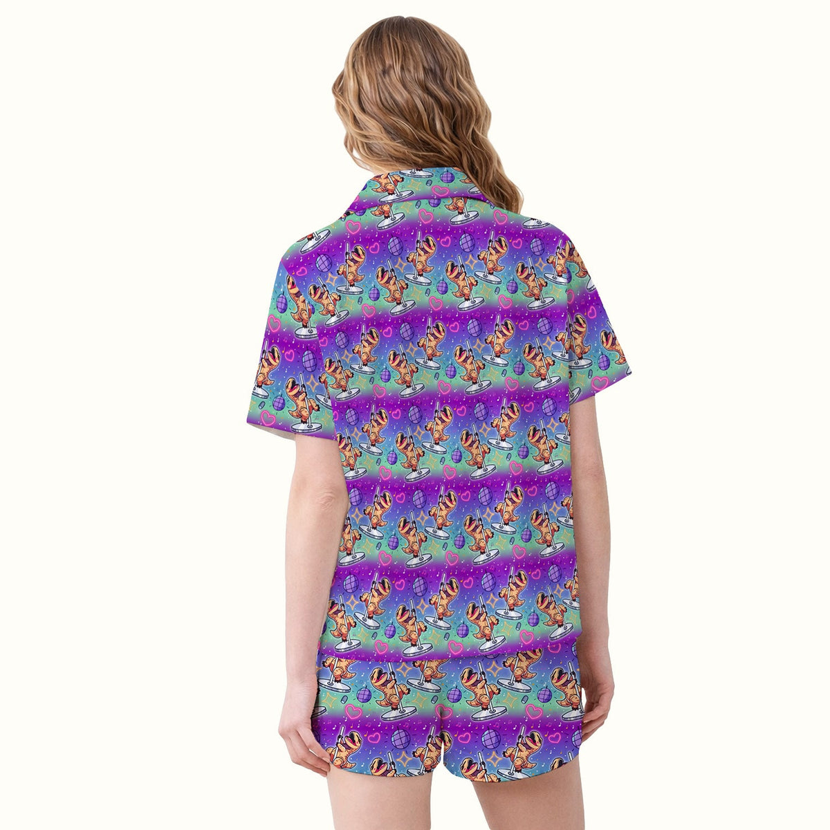 Dancing Dinosaur Disco Pajama Set