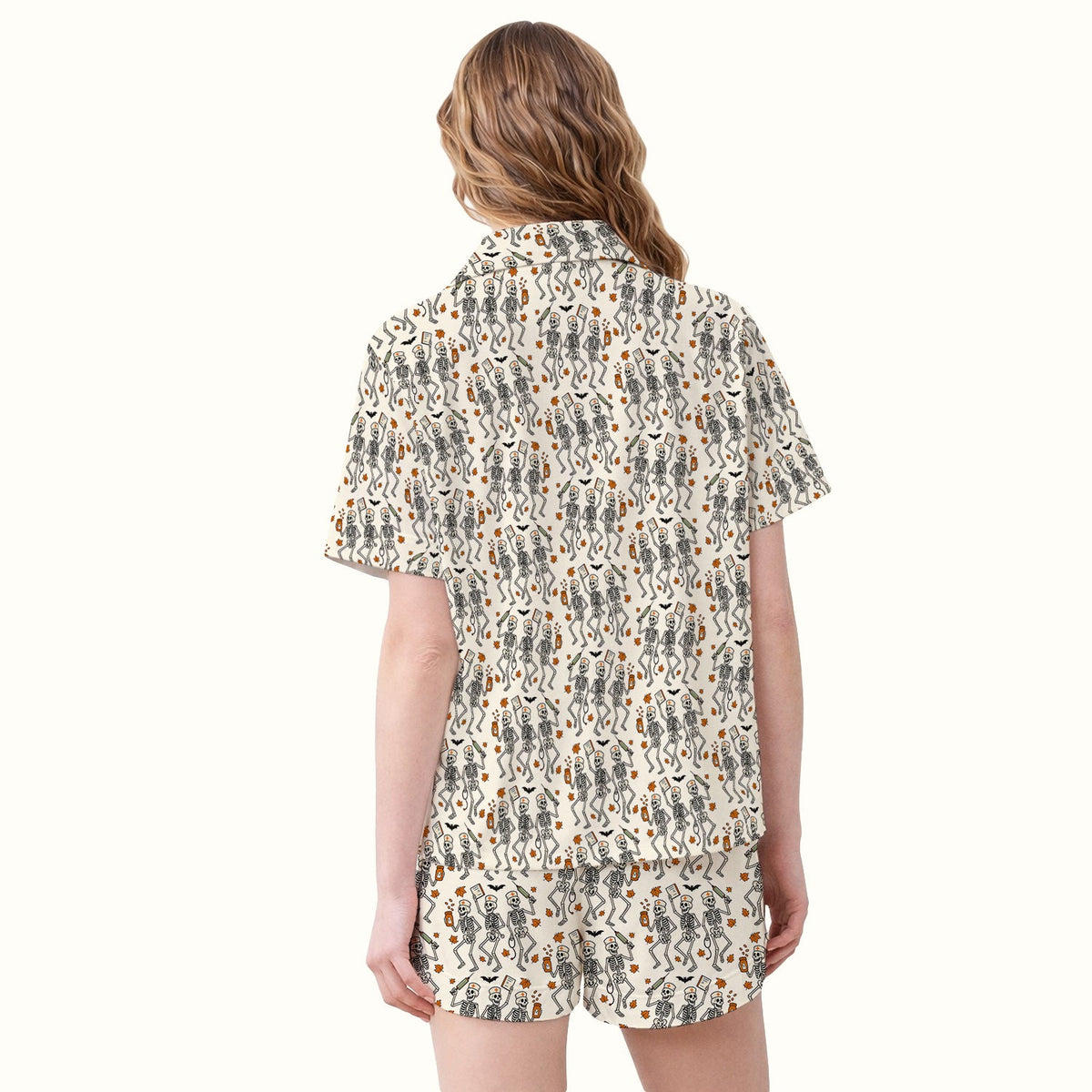 Skeleton Pajama Set - Halloween Gift