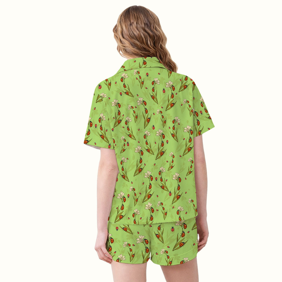 Fresh Daisy Ladybug Garden Pajama Set
