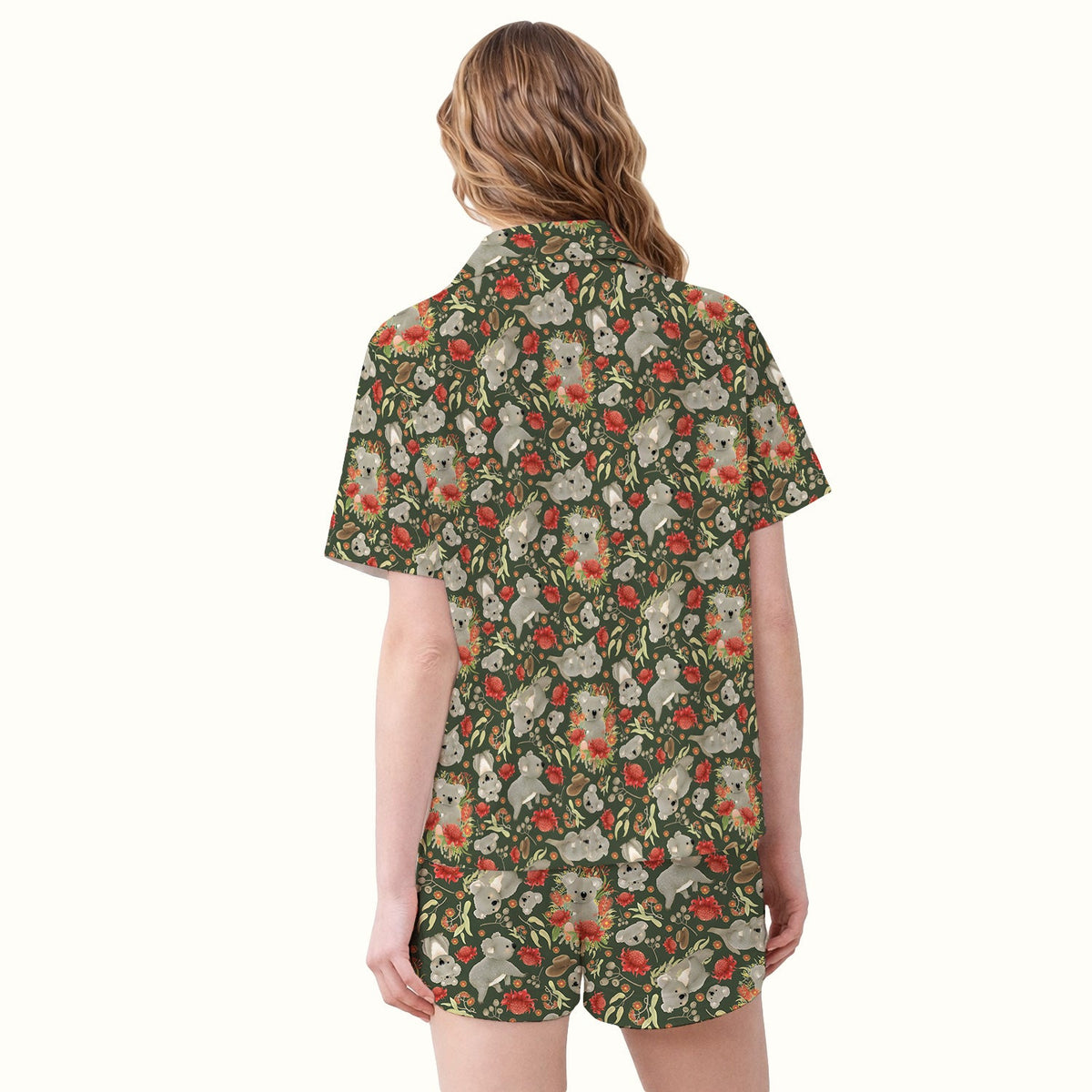 Koala Wildflower Pajama Set