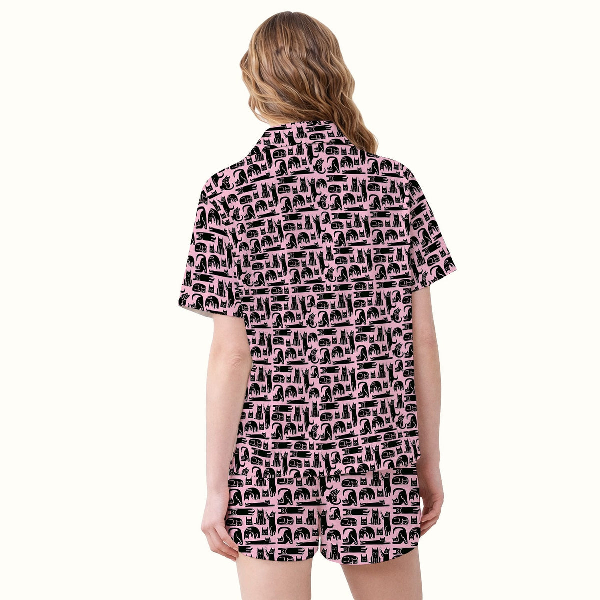 Funny Cat Poses Pajama Set