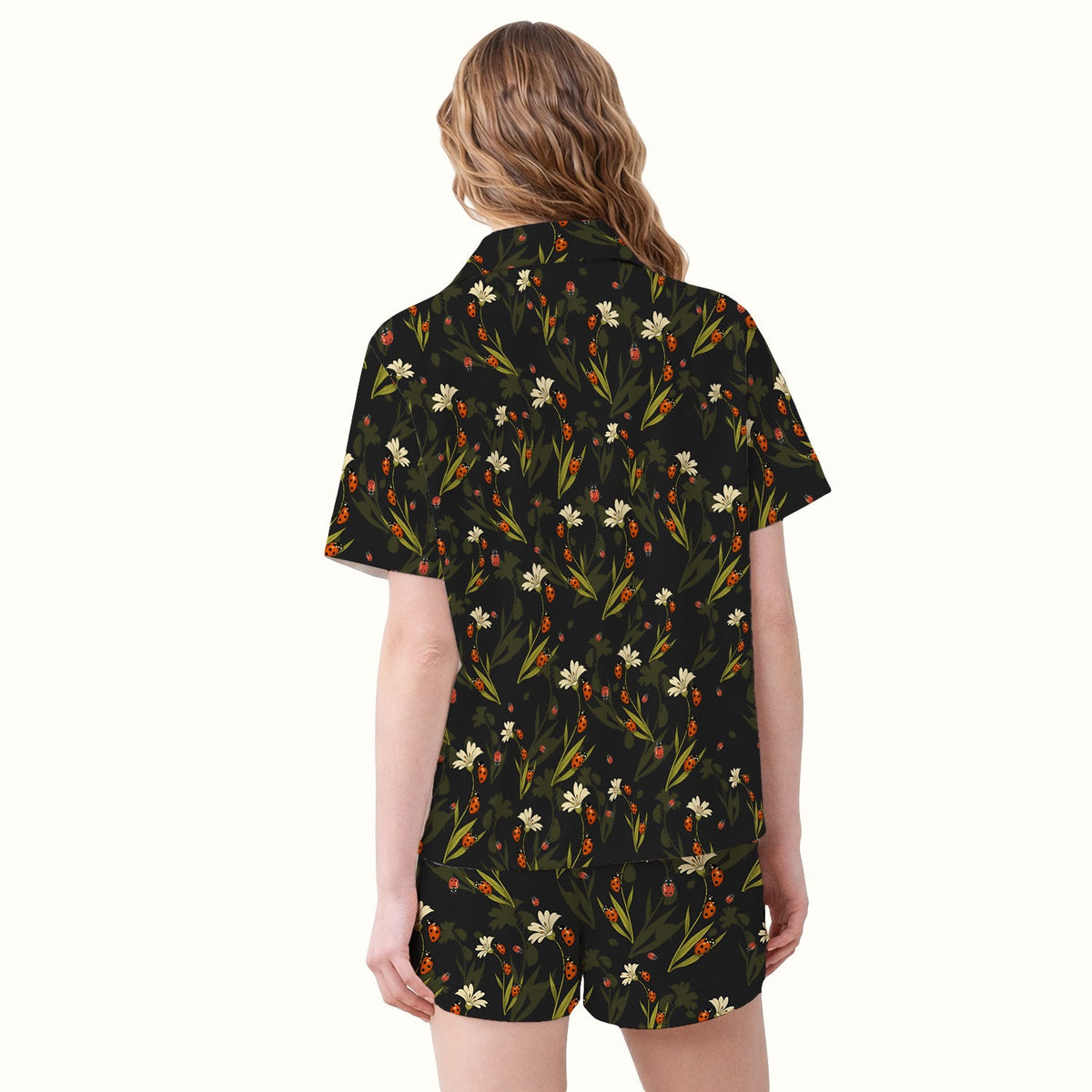 Fresh Daisy Ladybug Garden Pajama Set