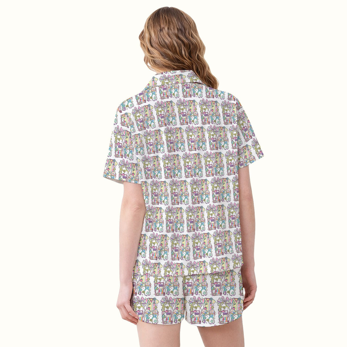 Colorful Nurse Supplies Pajama Set