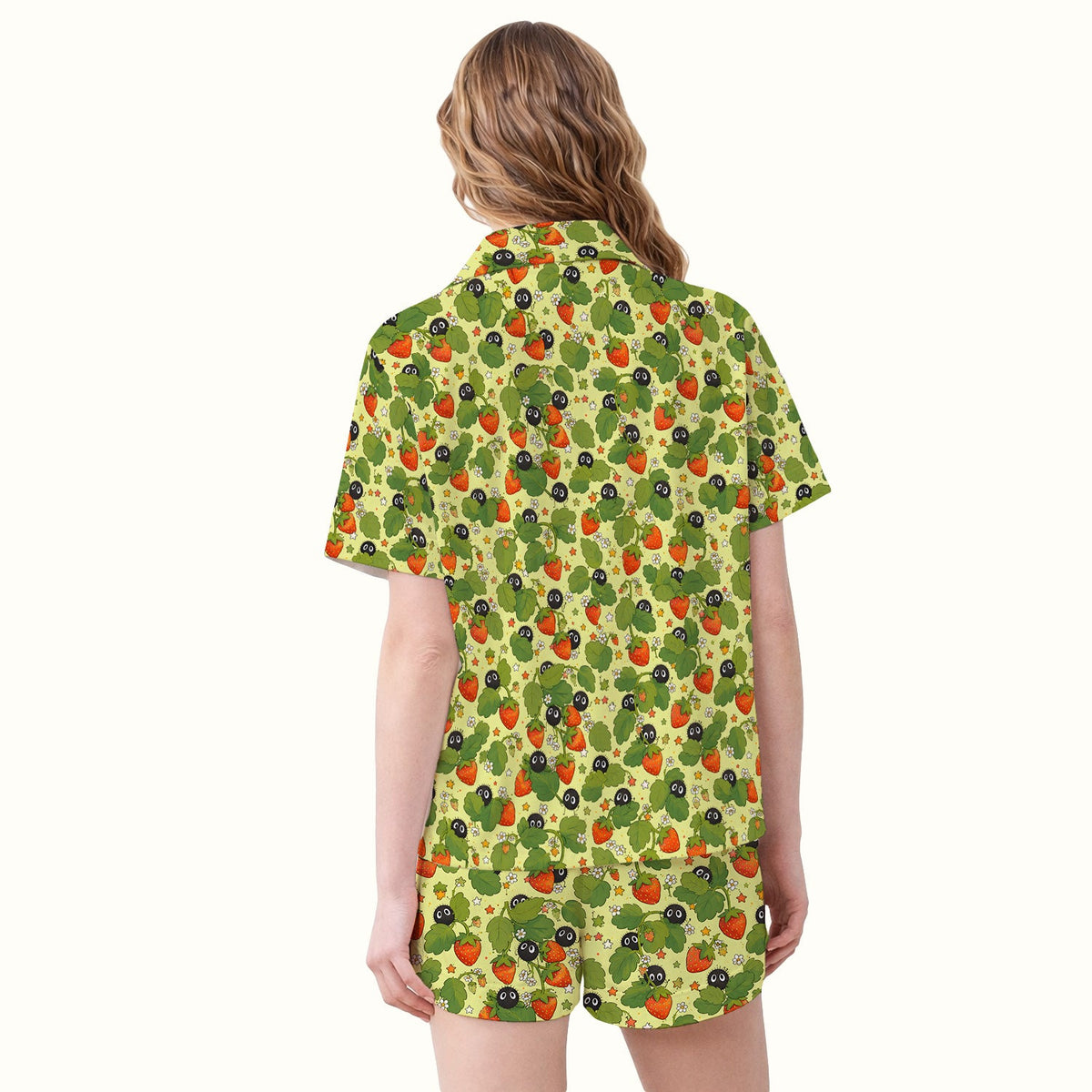 Strawberry Soot Sprite Nurse Pajama Set