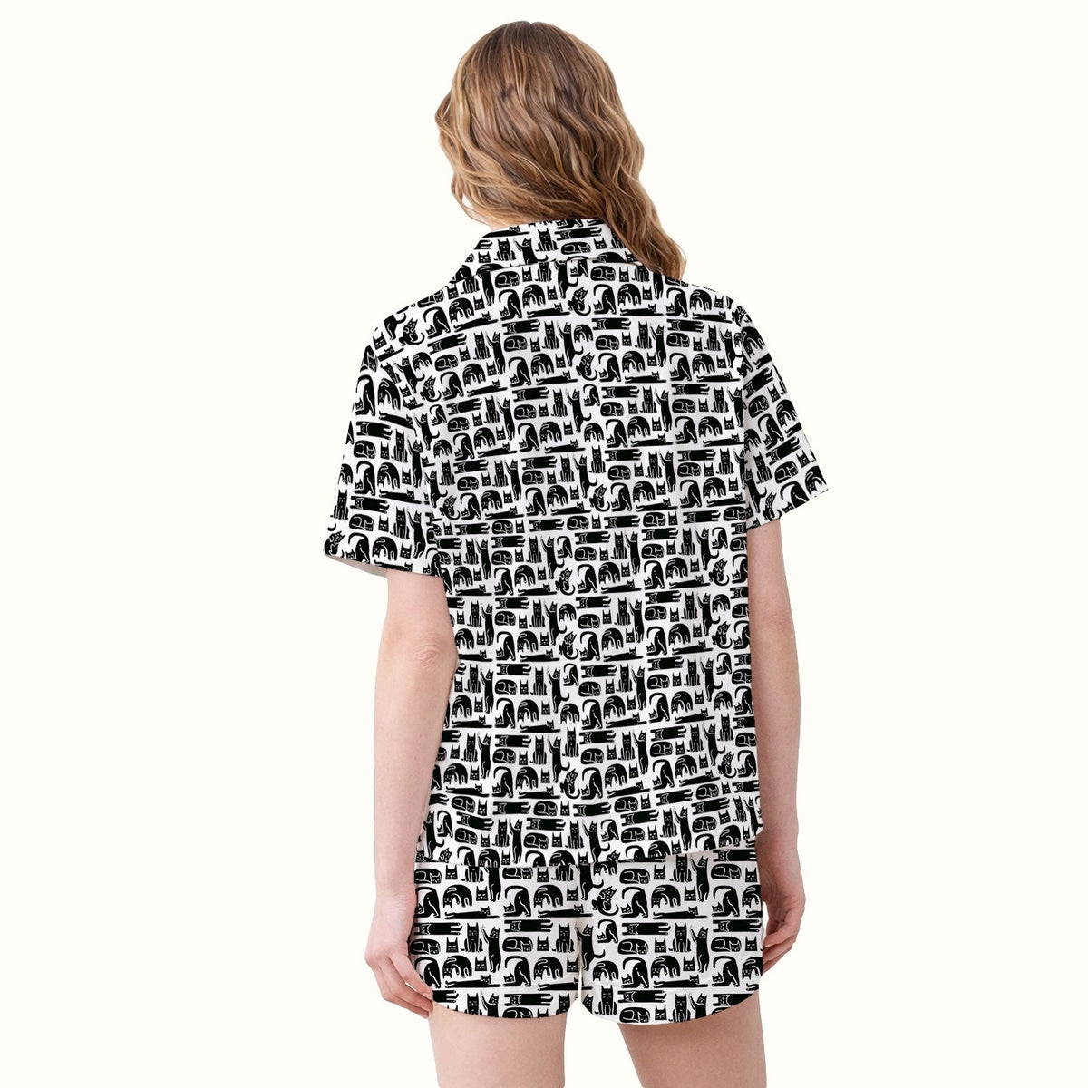 Funny Cat Poses Pajama Set