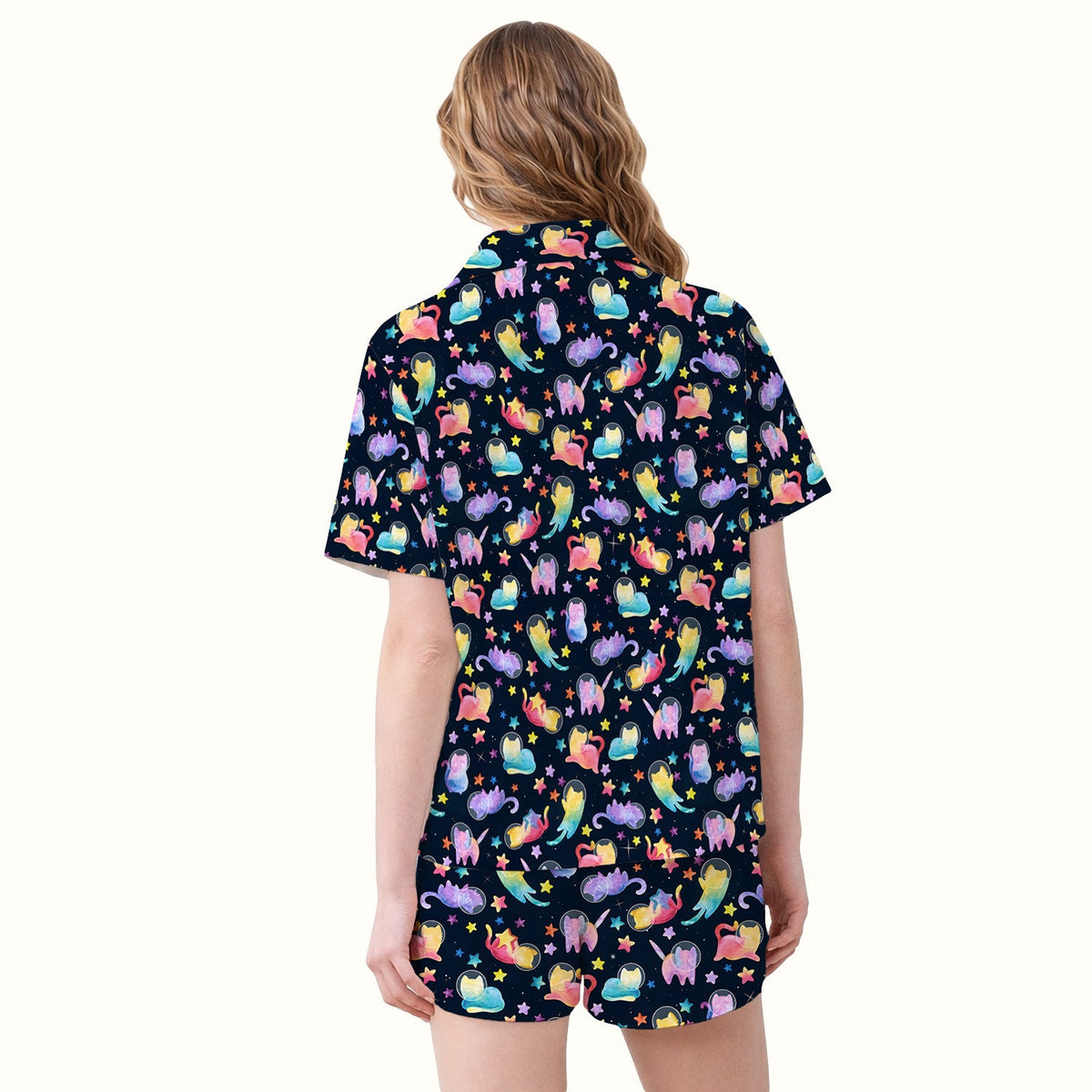 Space Cat Veterinary Nurse Pajama Set