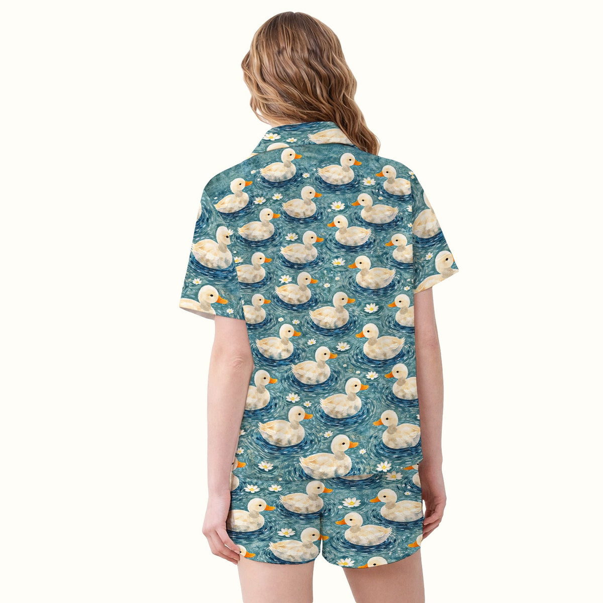 Duck Pond Nurse Pajama Set