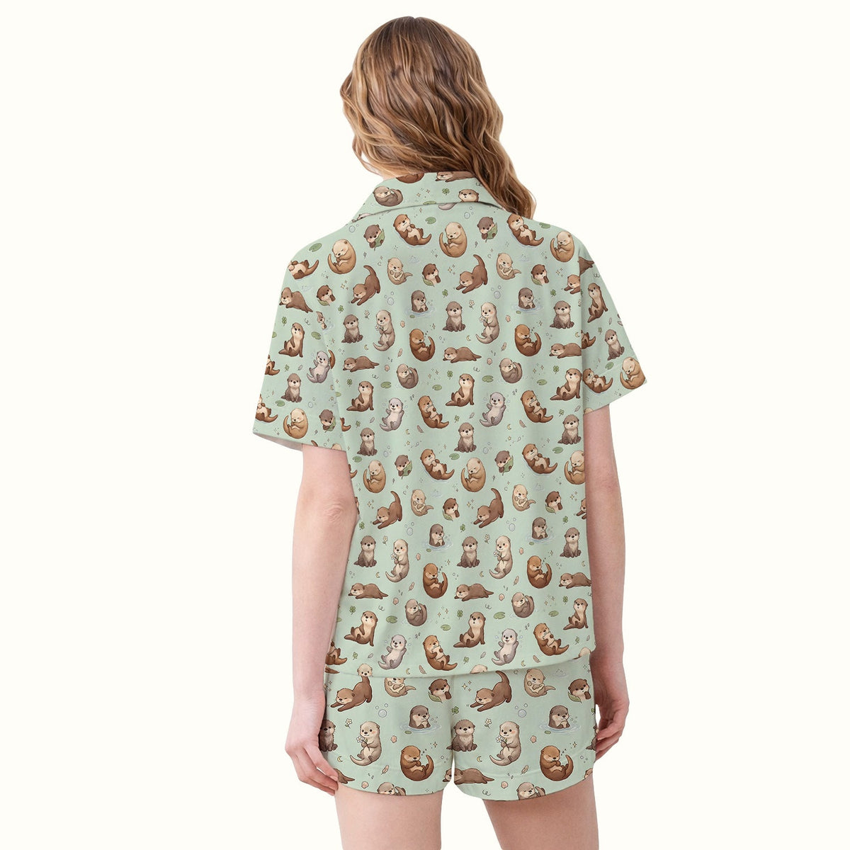 Otter Pajama Set