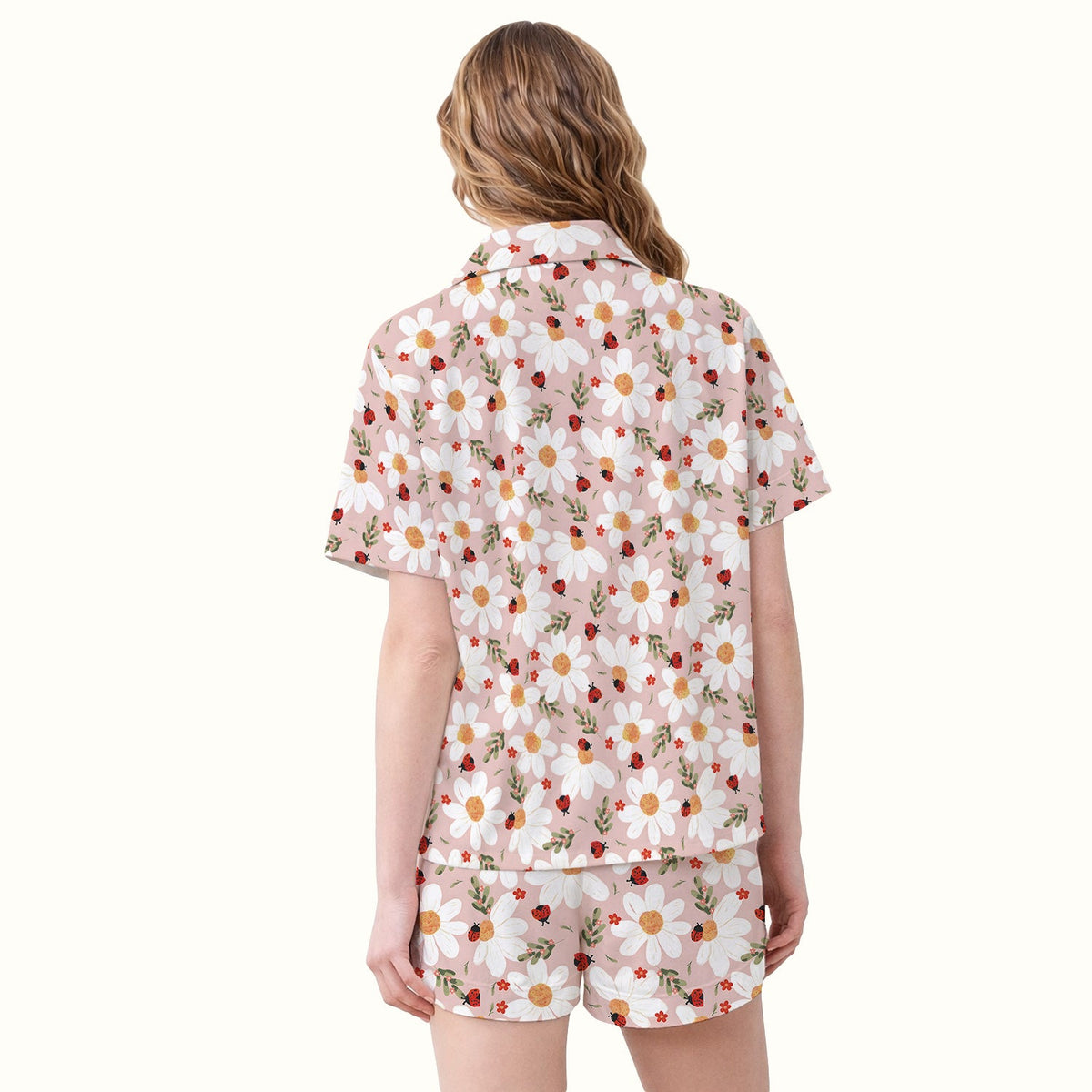 Daisy Ladybug Garden Nurse Pajama Set