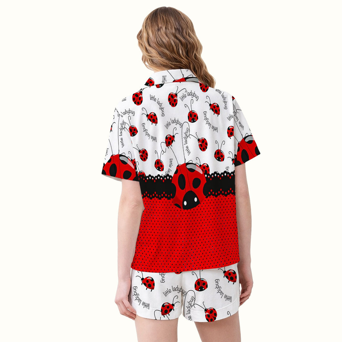 Little Ladybug Polka Dot Pajama Set