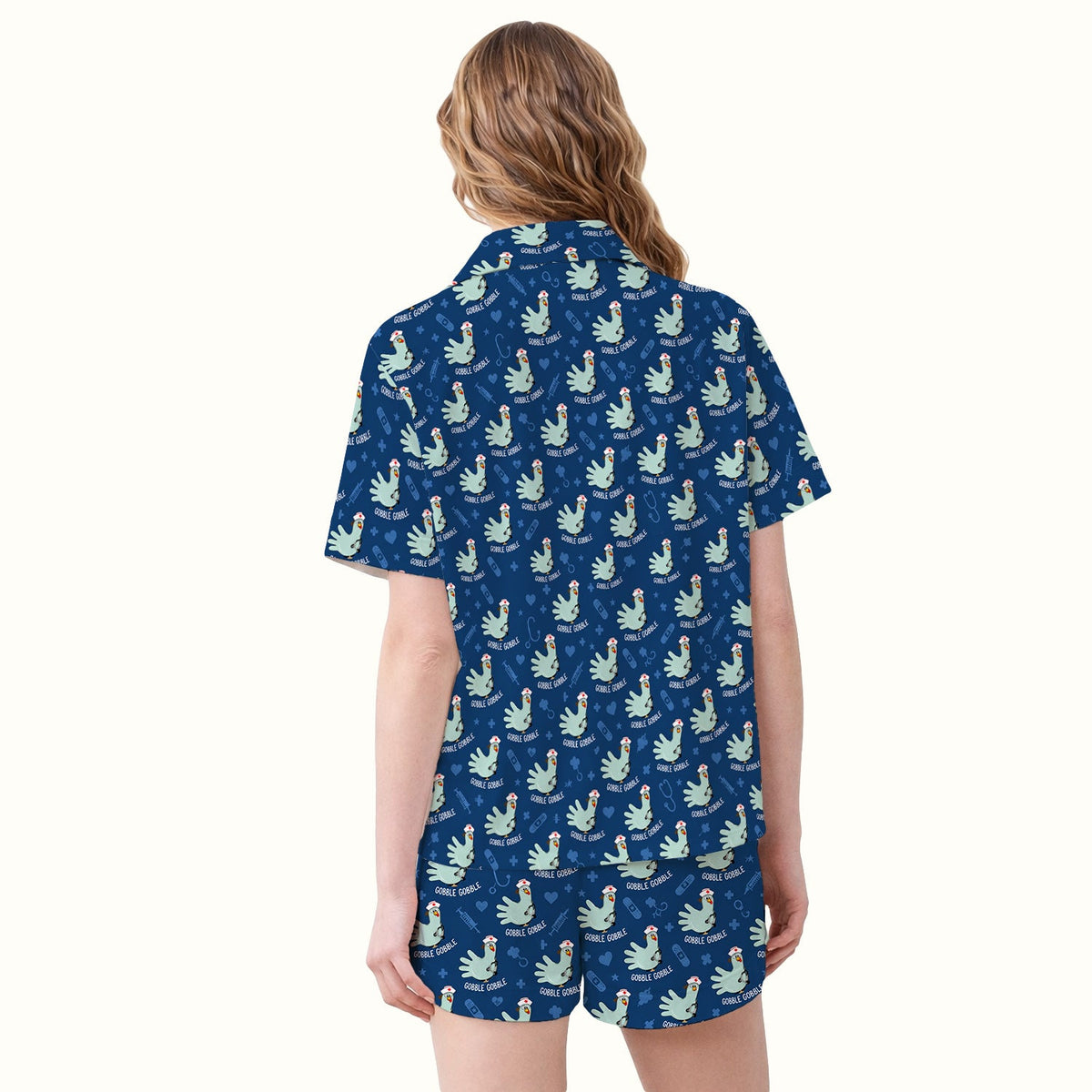 Gobble Gobble Turkey Pajama Set