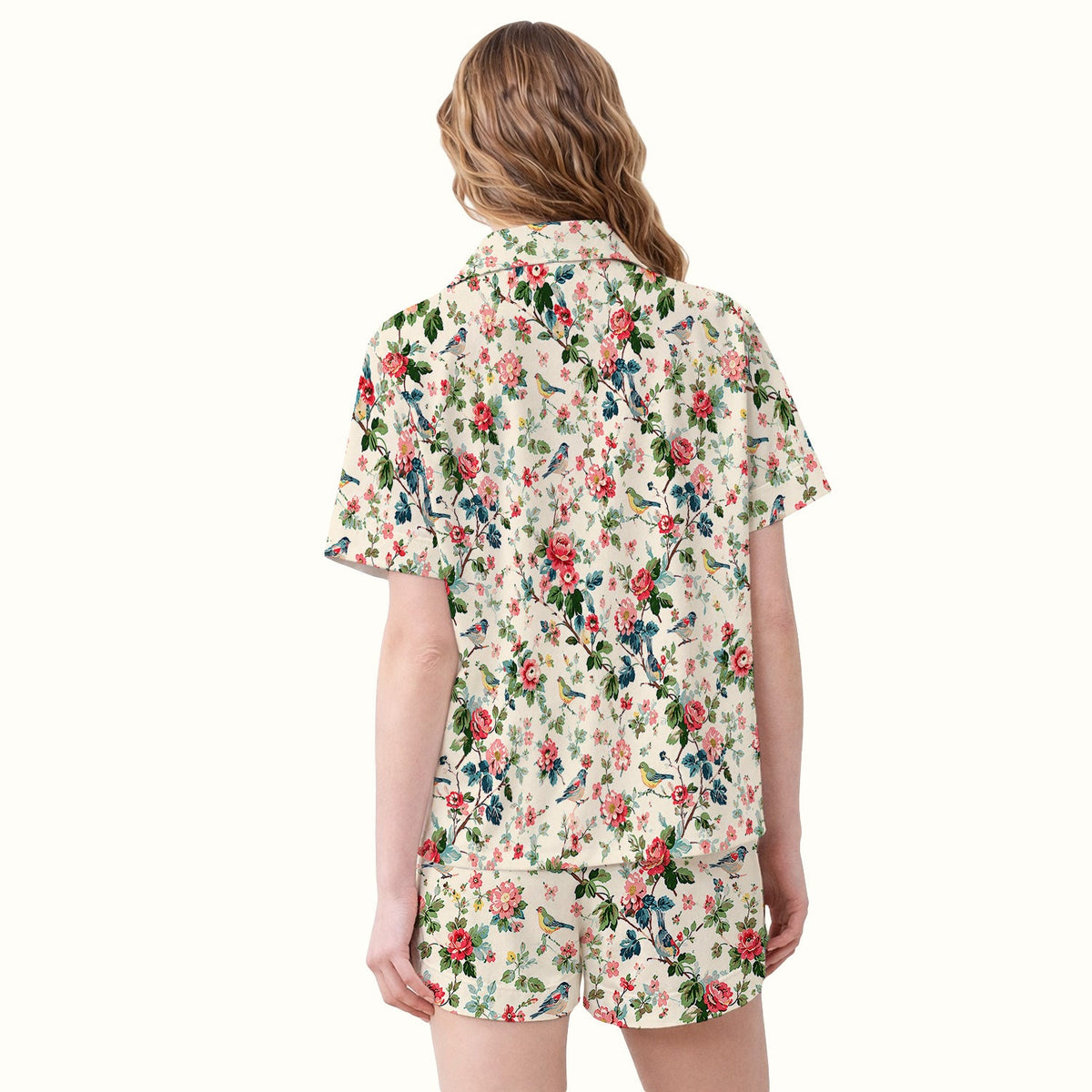Songbird Rose Garden Pajama Set