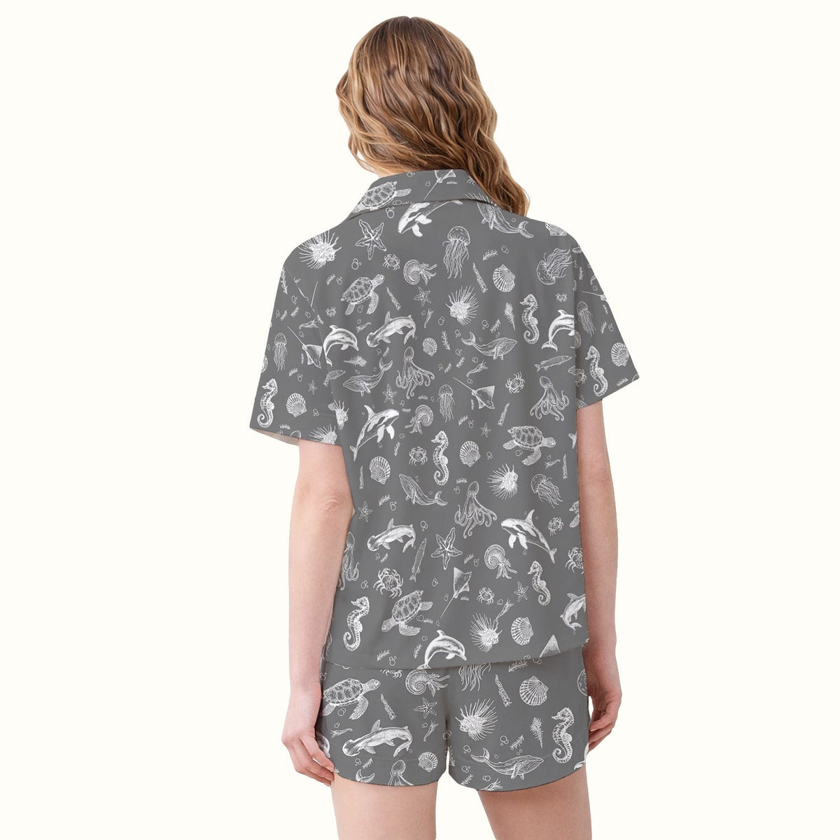 Marine Sea Life Pajama Set
