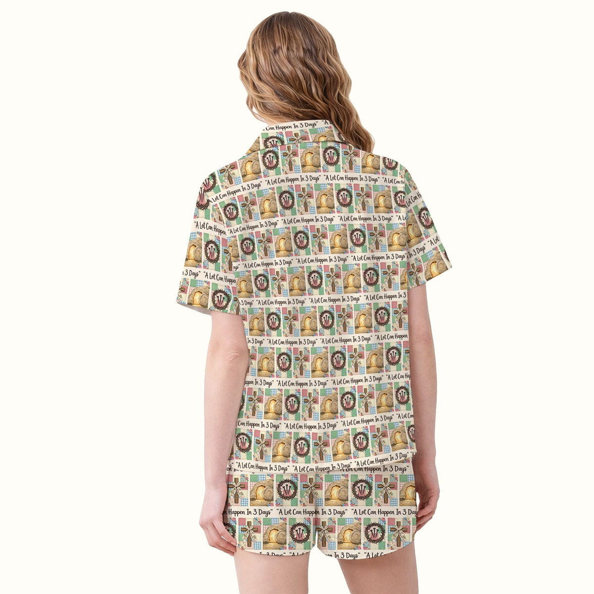 Christian Easter Cross Pajama Set