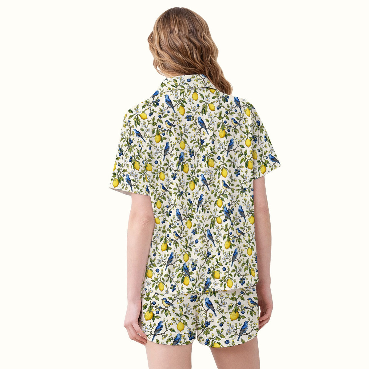 Bluebird Lemon Blossom Nurse Pajama Set