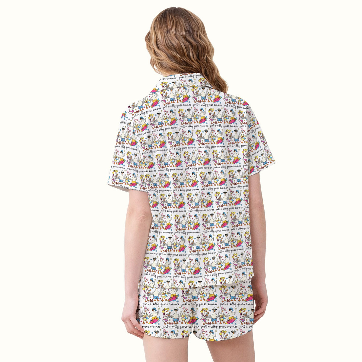 Goose Summer Beach Pajama Set