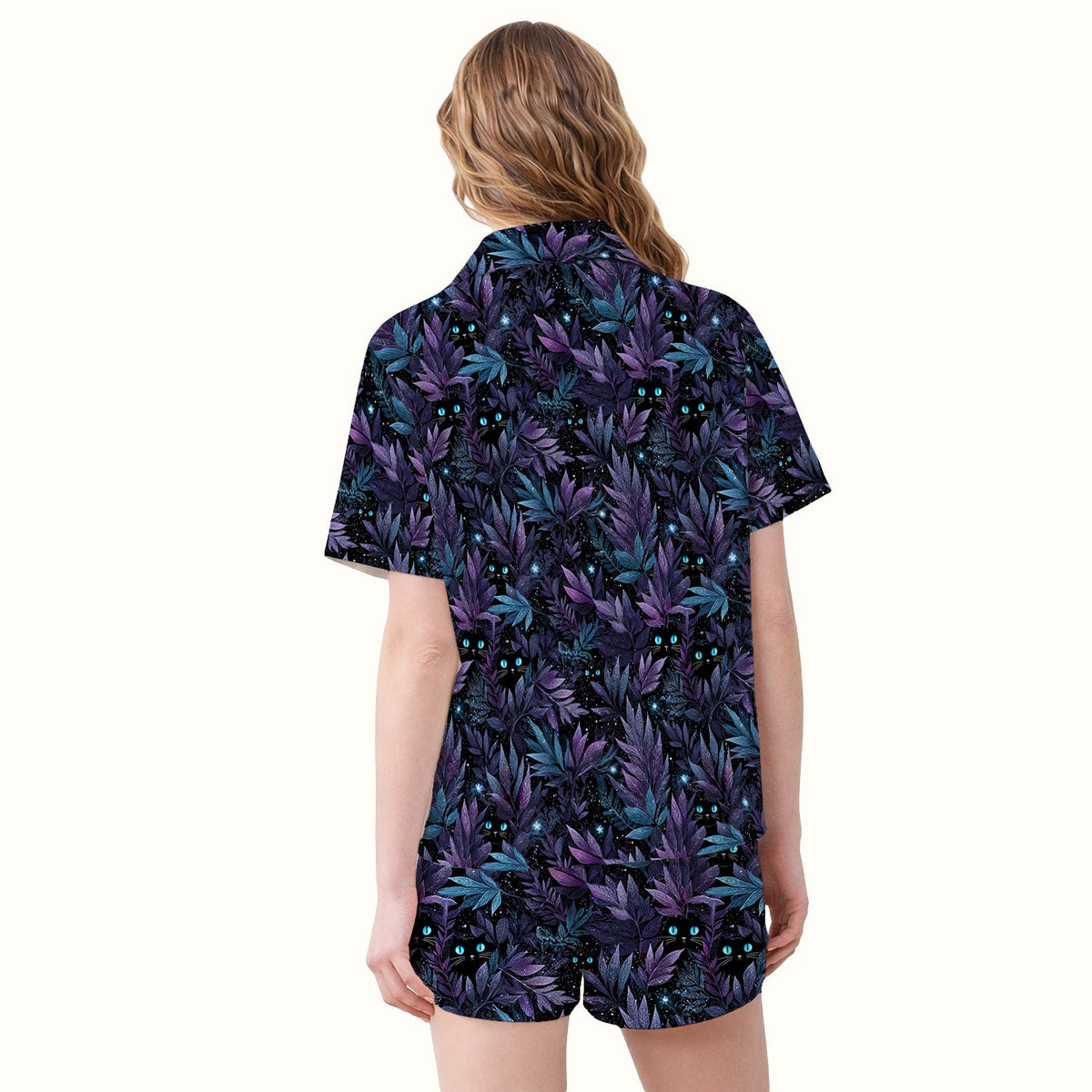Mystic Black Cat Veterinary Pajama Set
