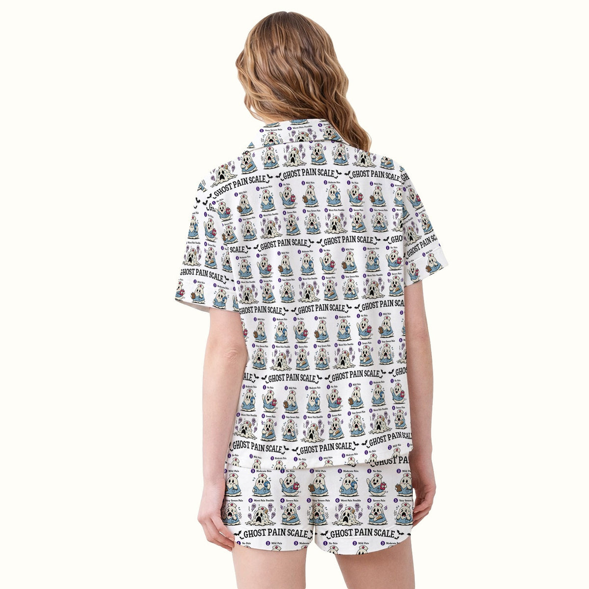 Ghost Pain Scale Pajama Set