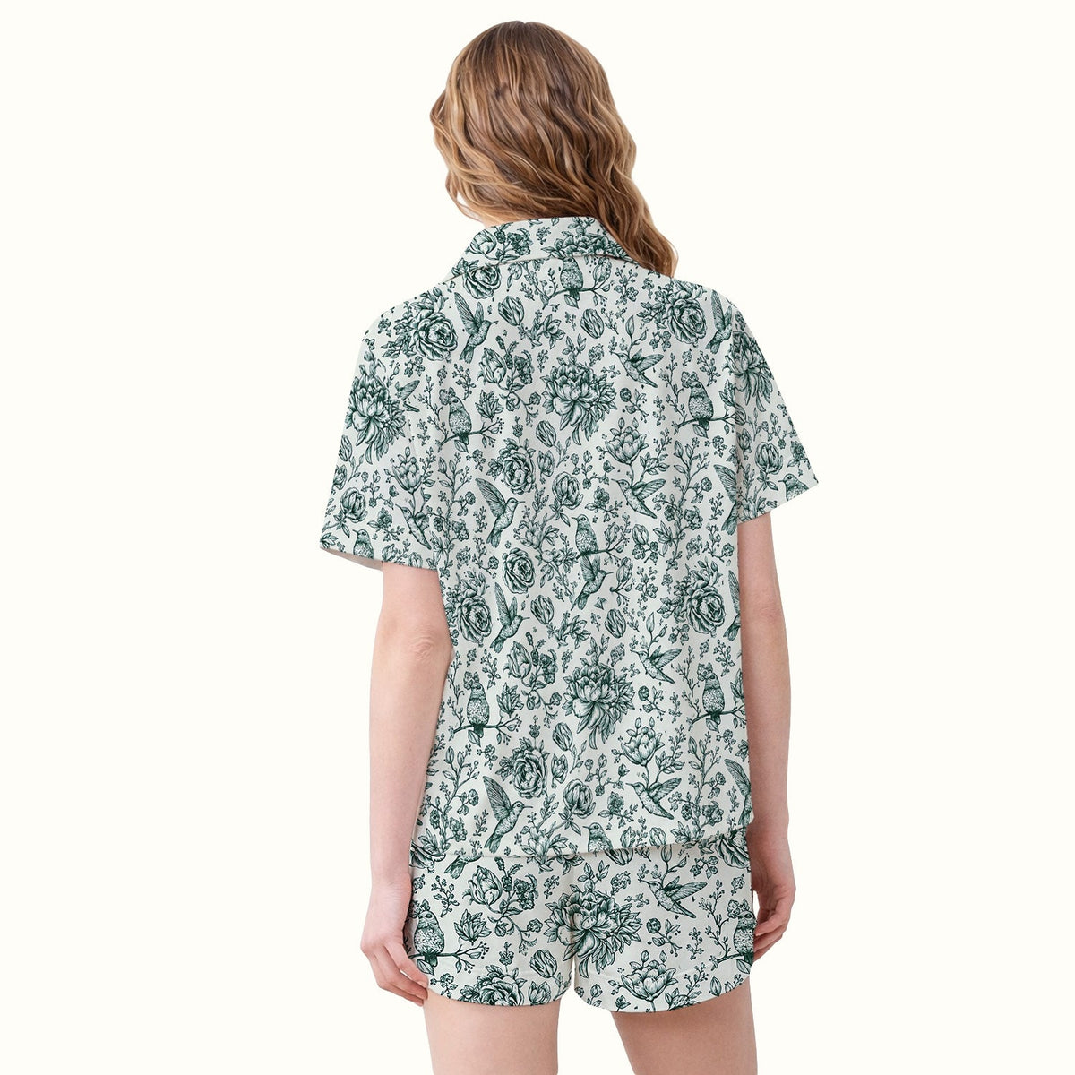 Vintage Hummingbird Pajama Set