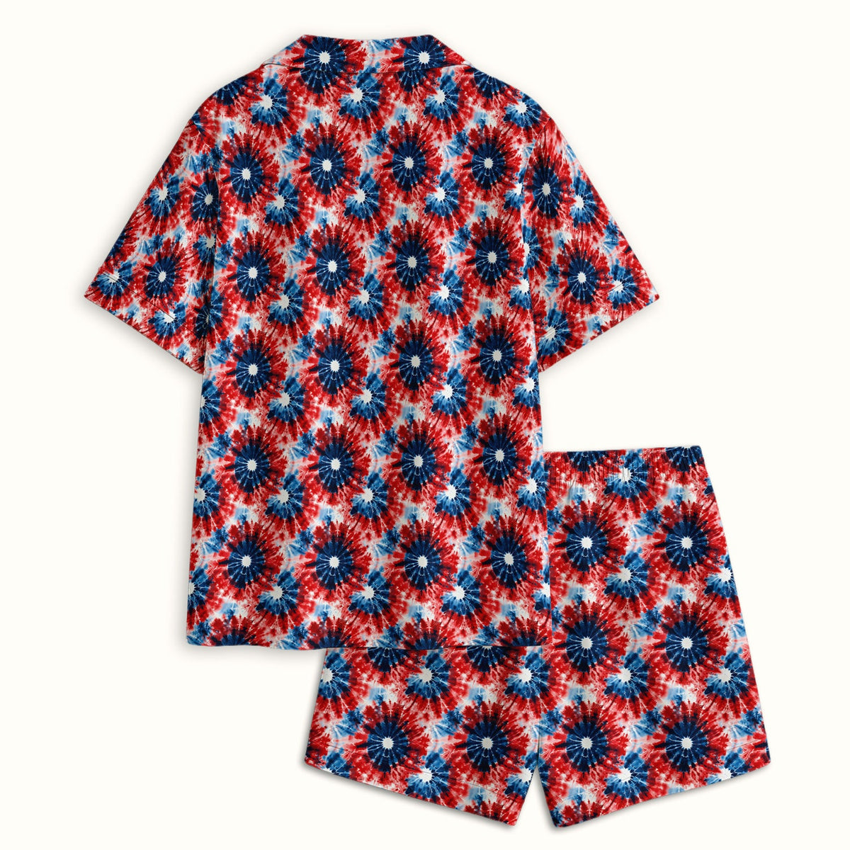 Nurse Tie Dye Firework Burst Pajama Set