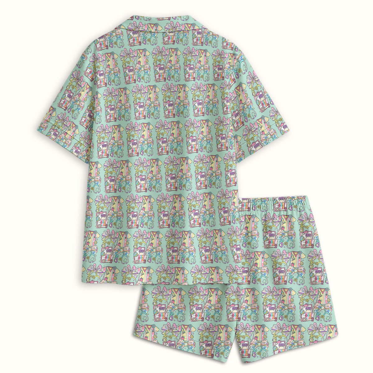 Colorful Nurse Supplies Pajama Set