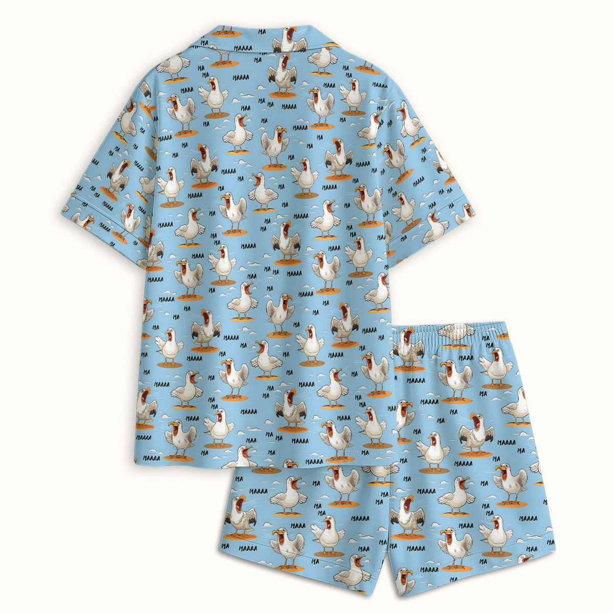 Screaming Seagull Sky Pajama Set