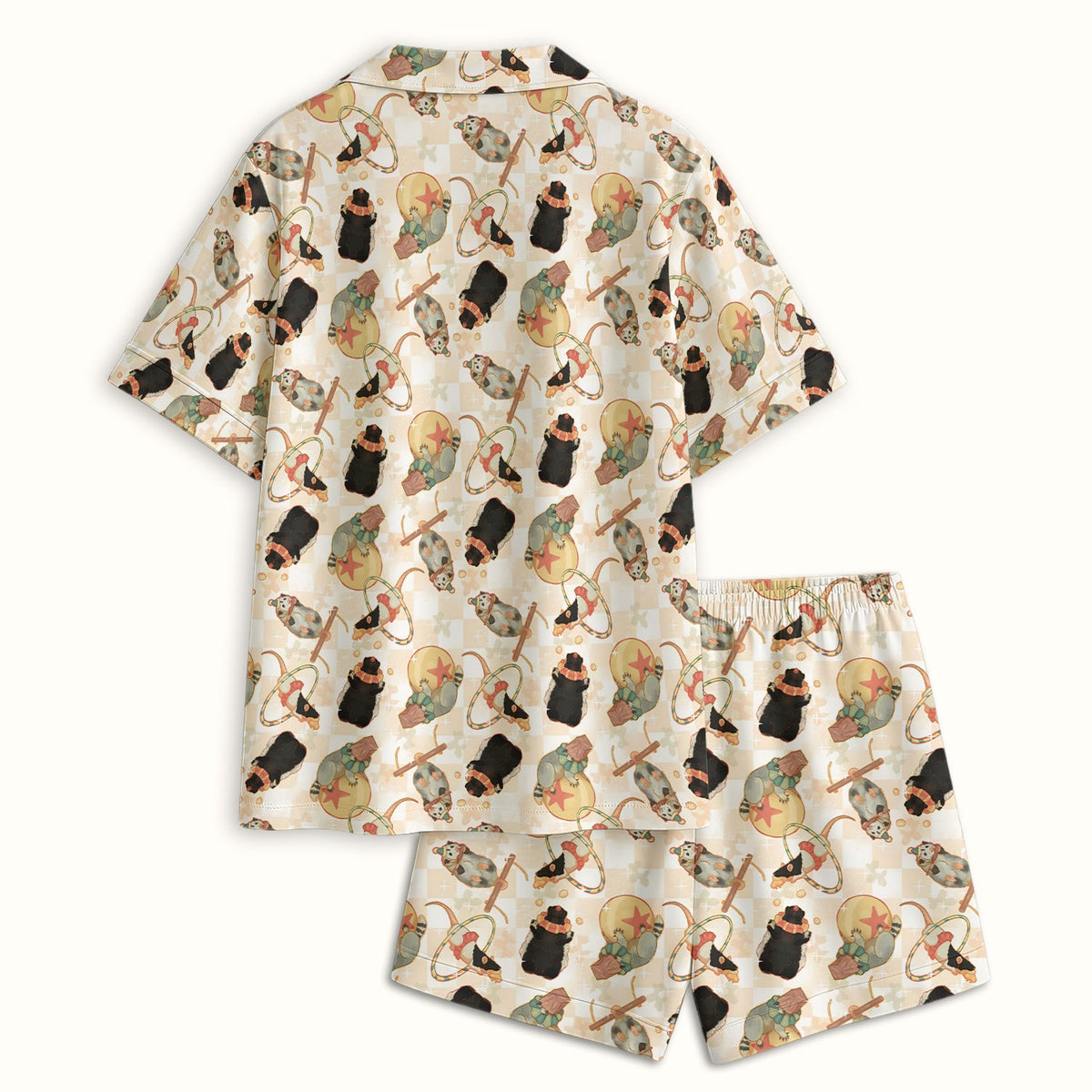 Circus Mouse Acrobat Nurse Pajama Set