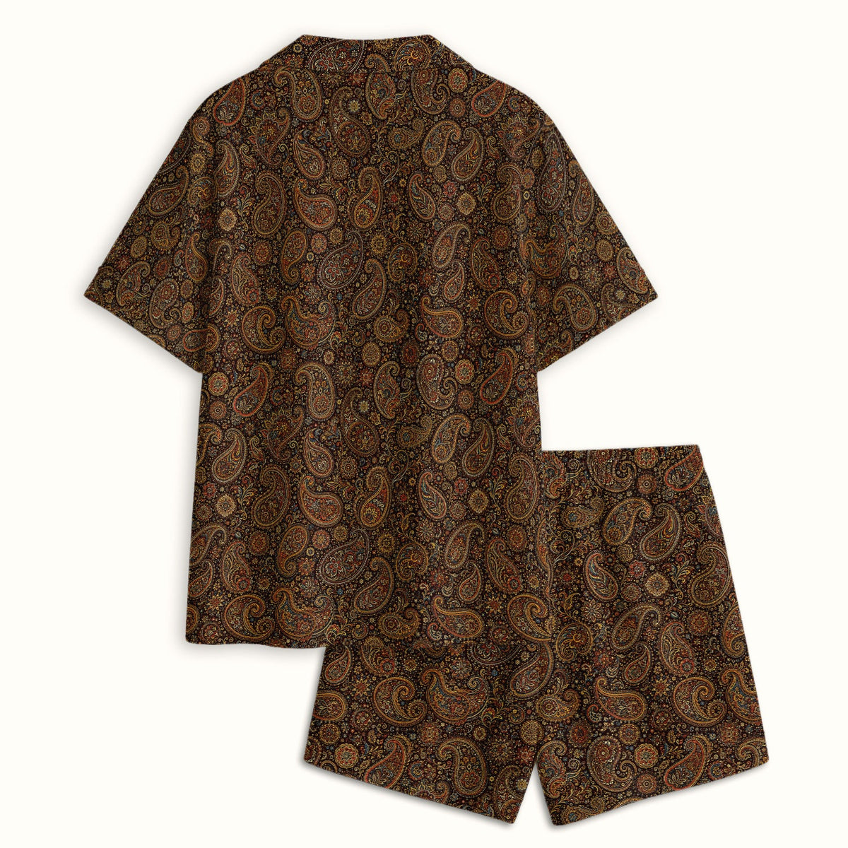 Vintage Ornate Paisley Pajama Set