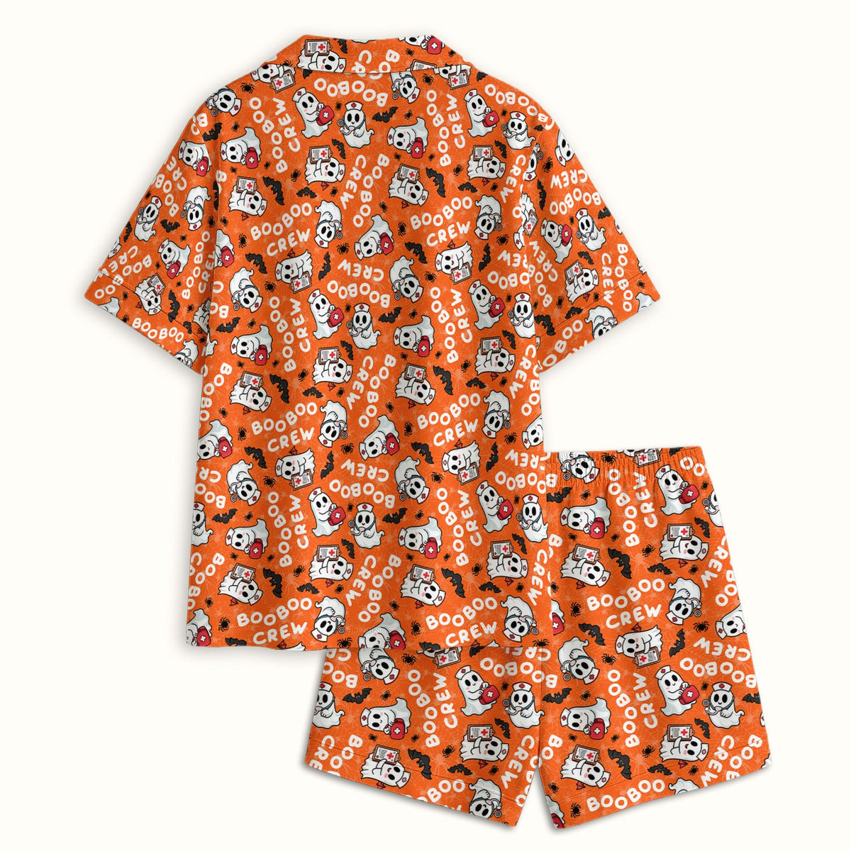 Boo Boo Crew Ghost Halloween Pajama Set
