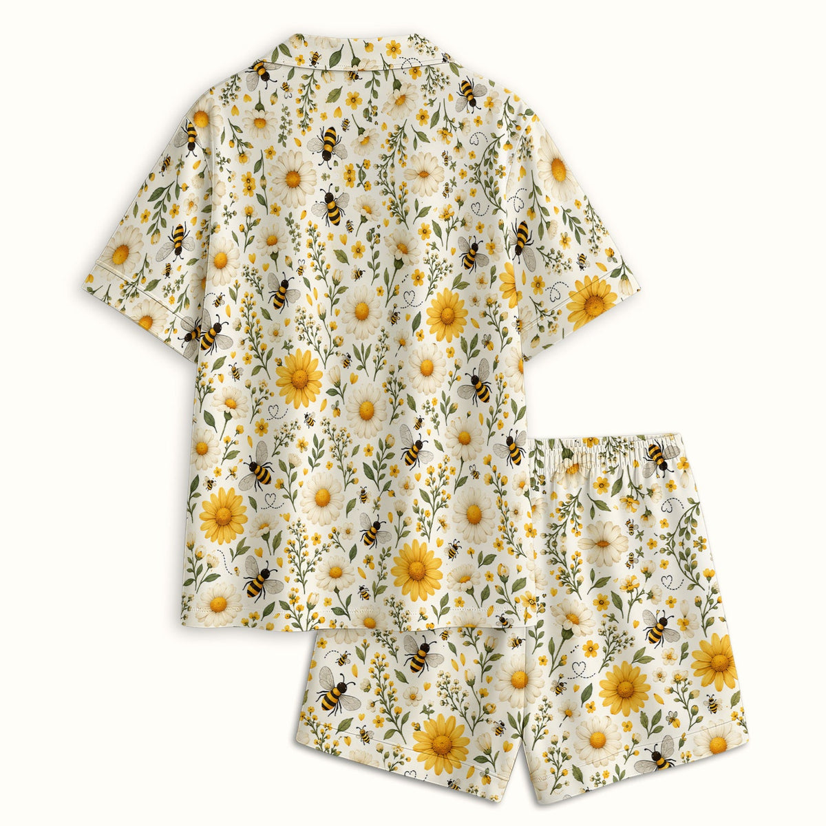 Honey Bee Daisy Pajama Set