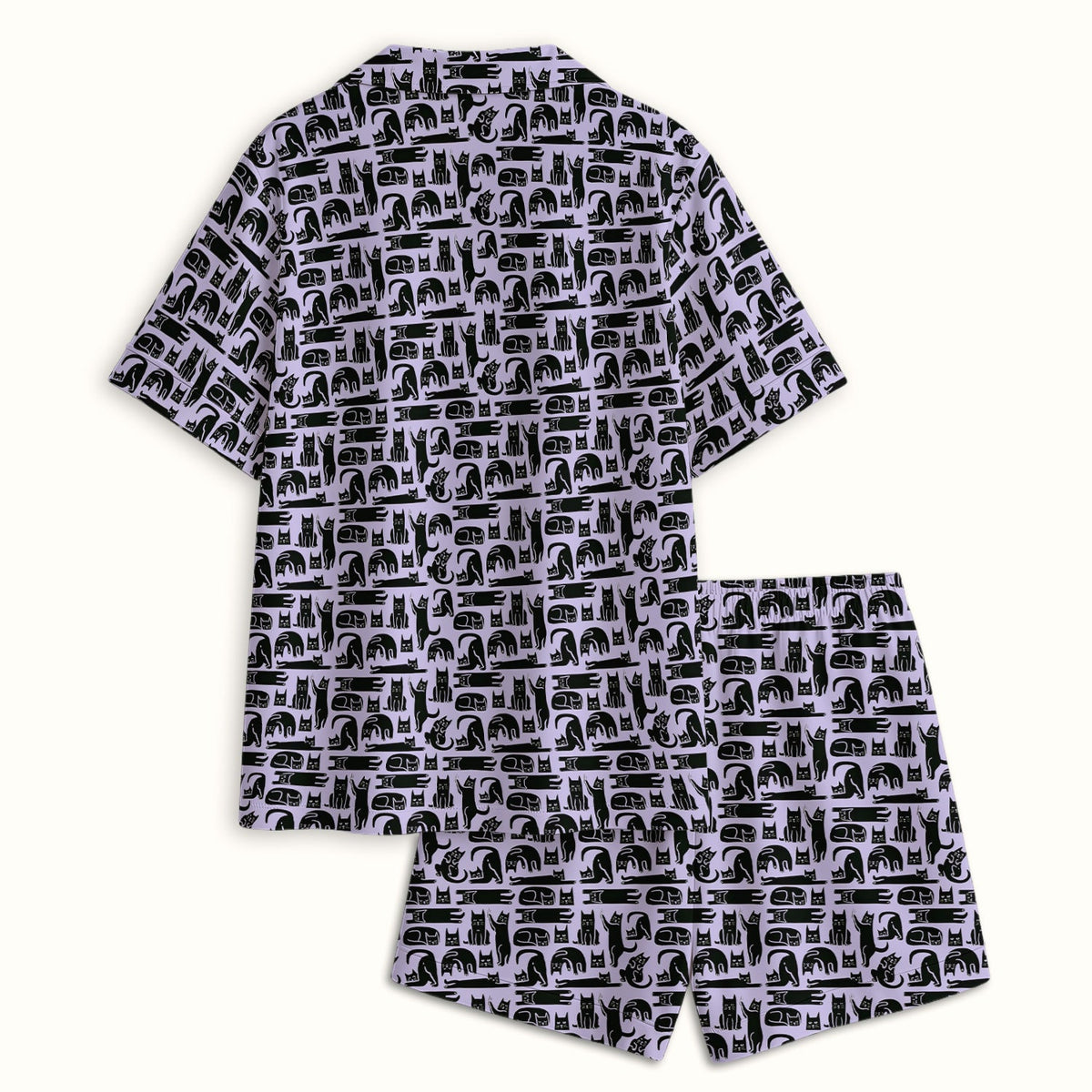 Funny Cat Poses Pajama Set