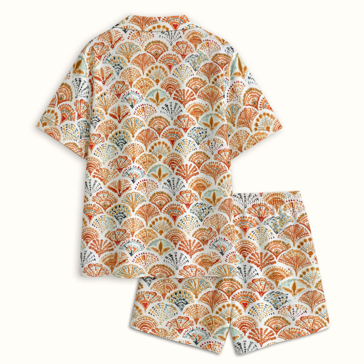 Cute Boho Fan Pajama Set