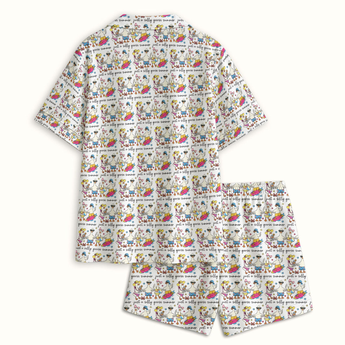 Goose Summer Beach Pajama Set