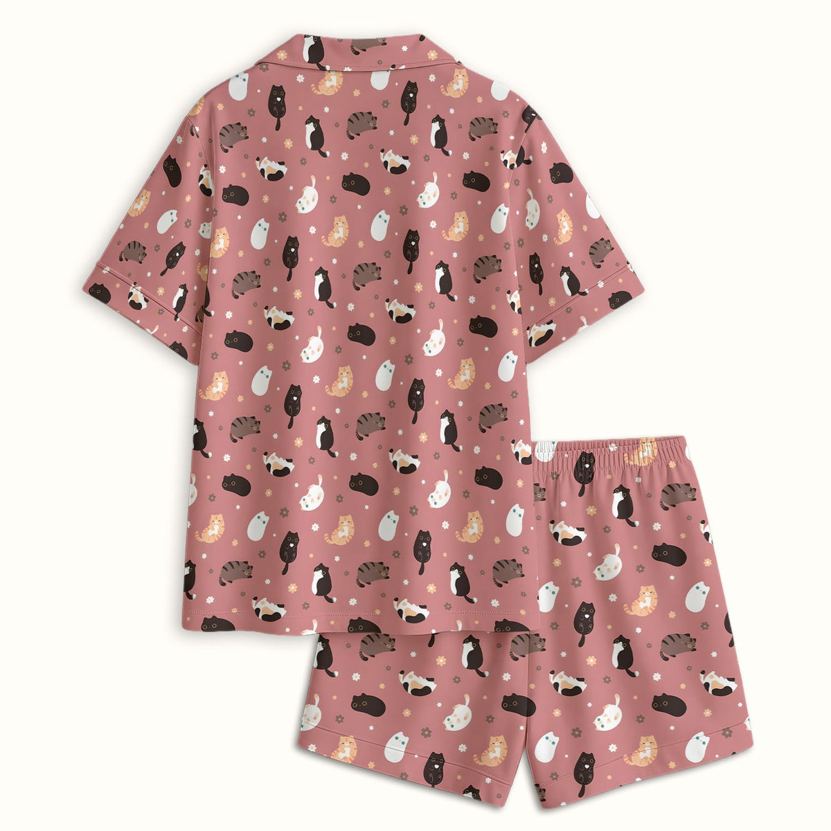 Adorable Kitty Pajama Set