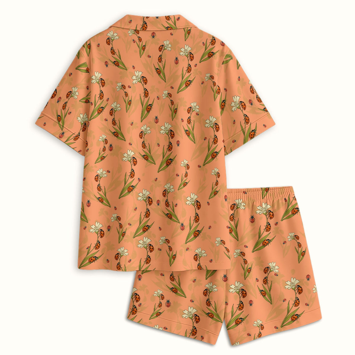 Fresh Daisy Ladybug Garden Pajama Set