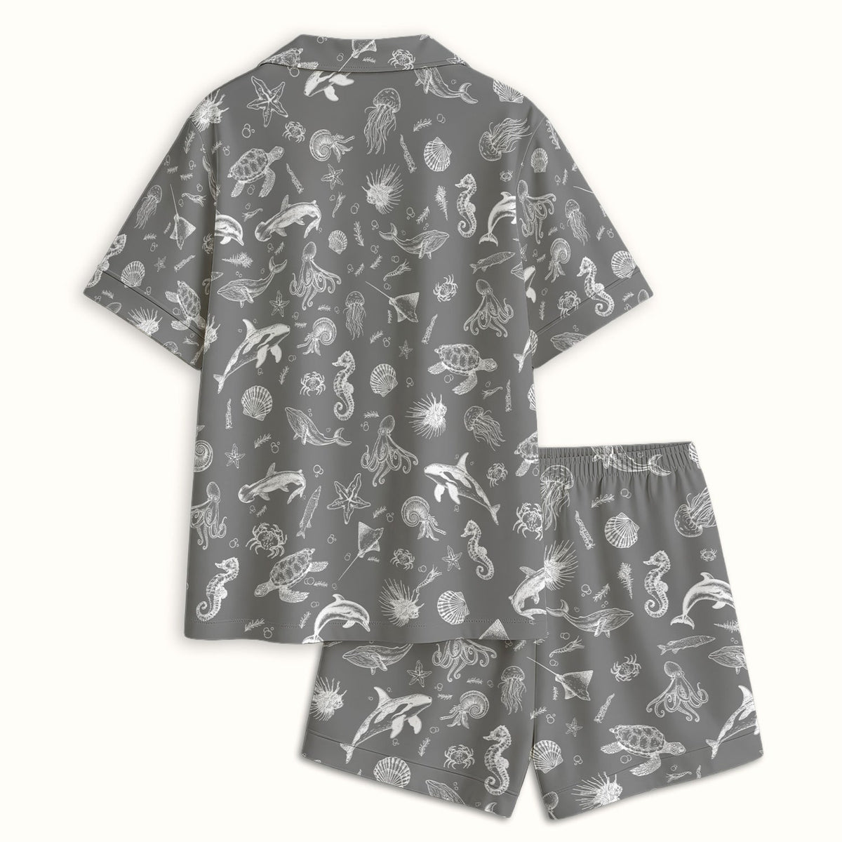 Marine Sea Life Pajama Set