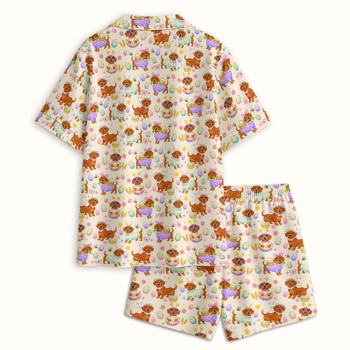 Easter Dachshund Pajama Set