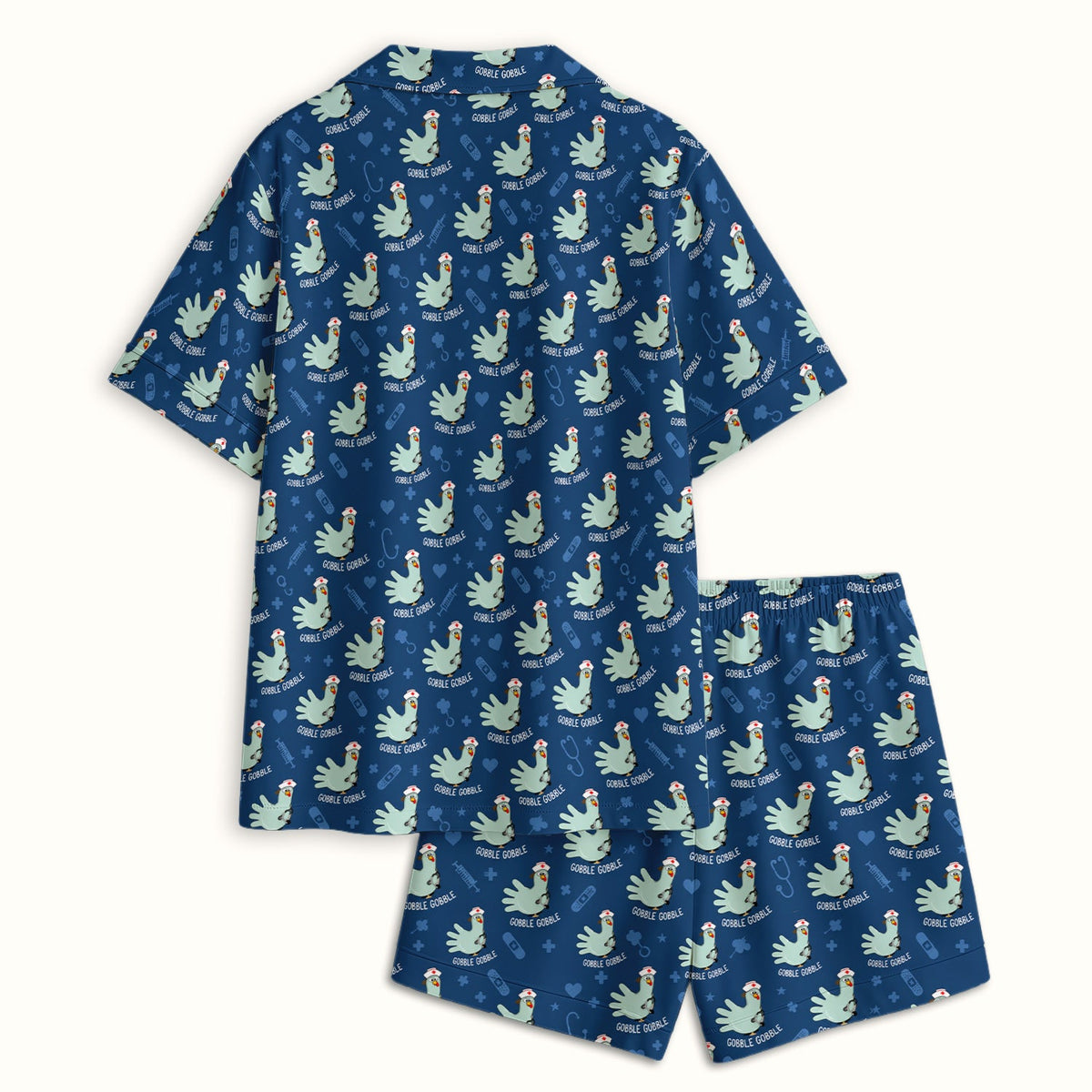 Gobble Gobble Turkey Pajama Set