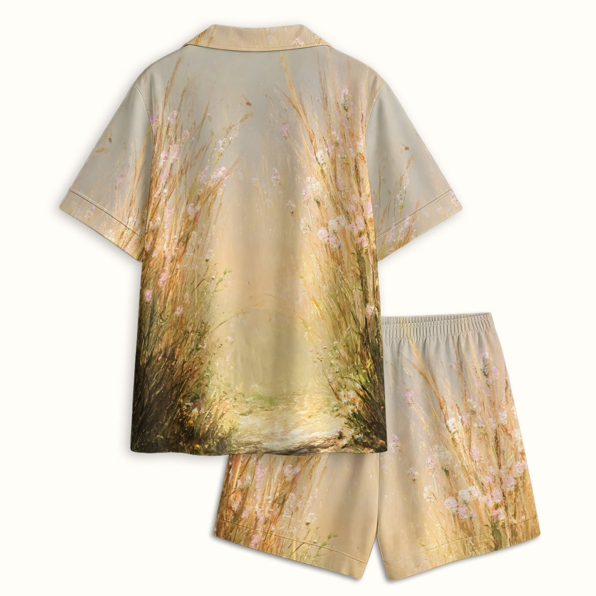 Pig Running Meadow Pajama Set For Nurse