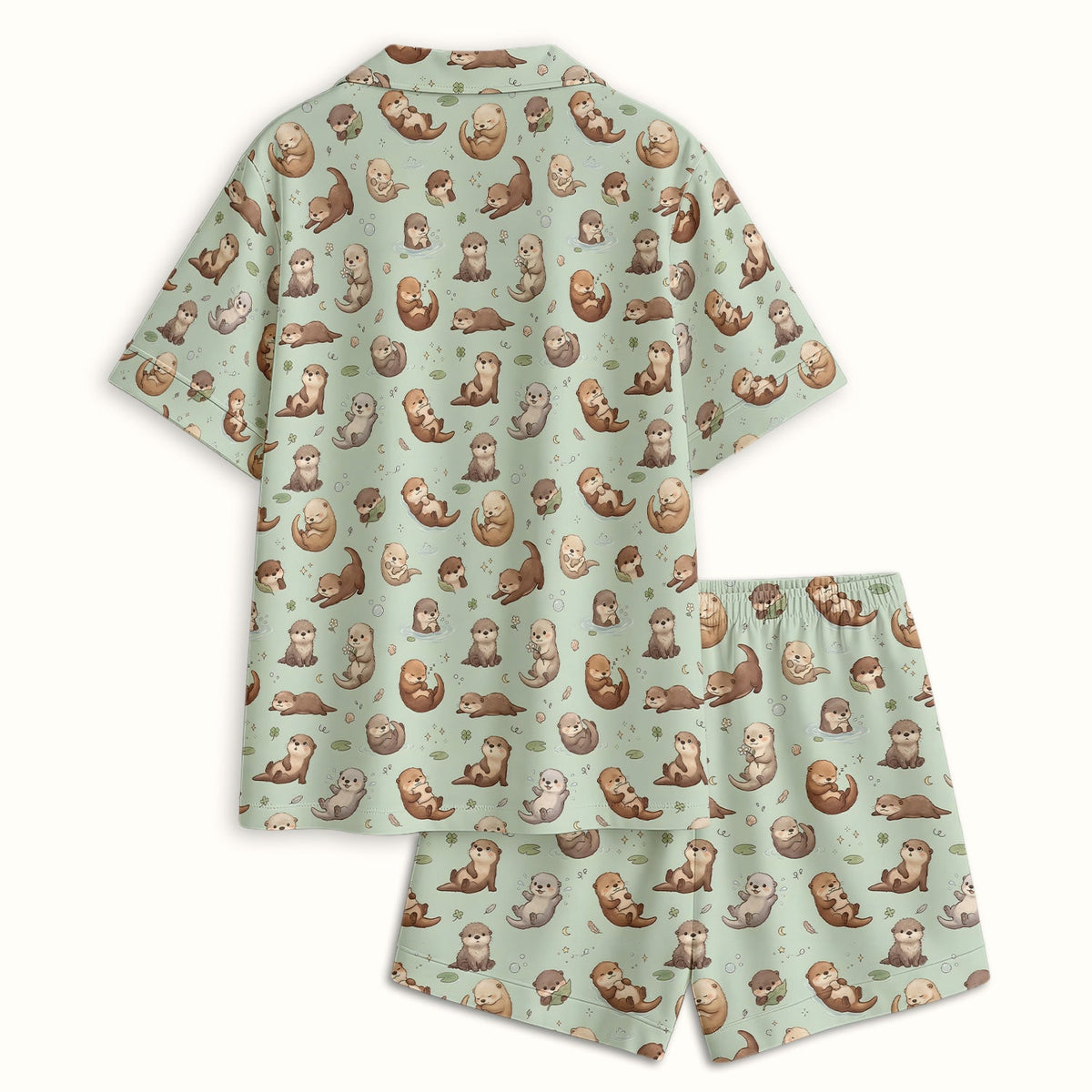 Otter Pajama Set