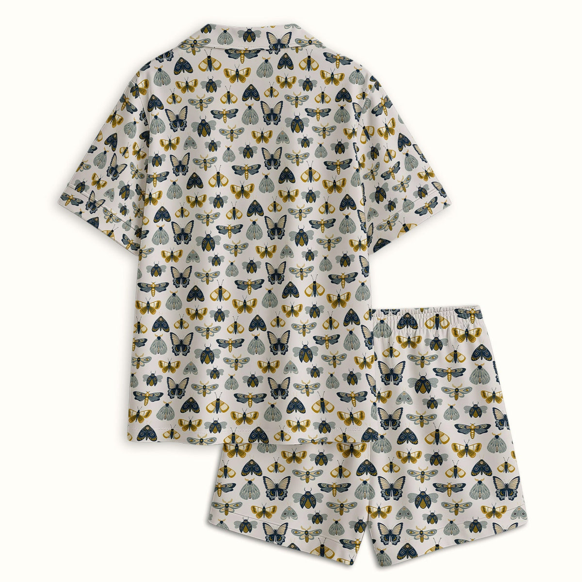 Vintage Butterfly Moth Insect Pajama Set