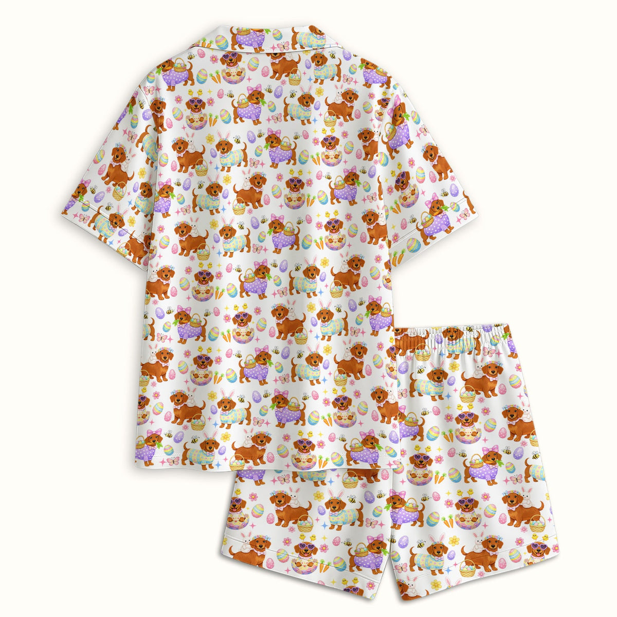 Easter Dachshund Pajama Set
