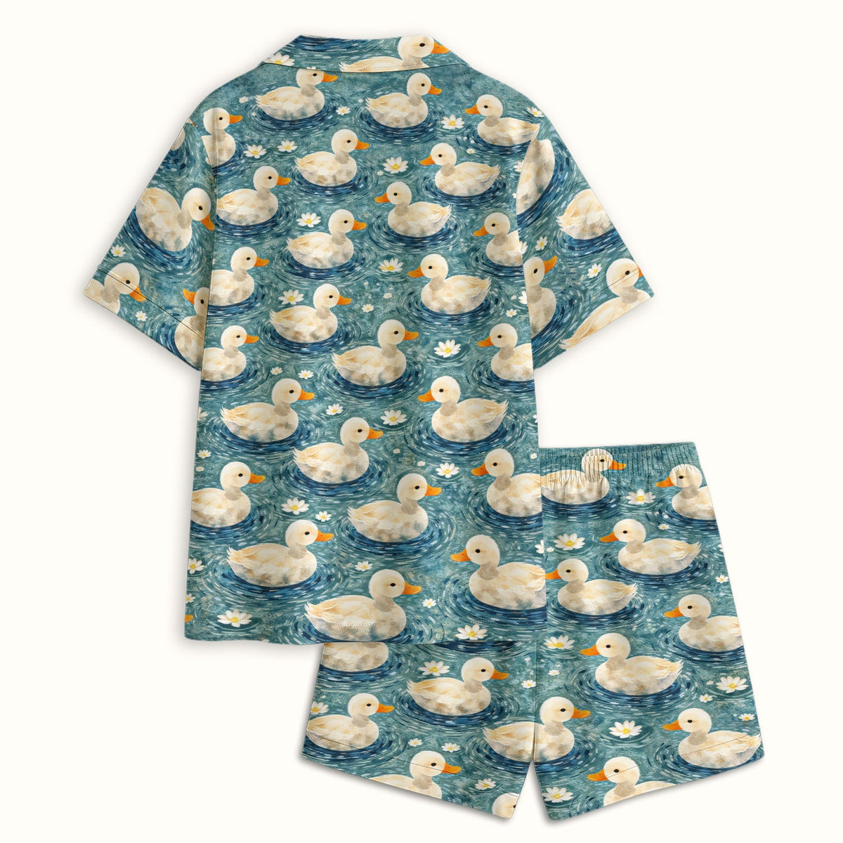 Duck Pond Nurse Pajama Set